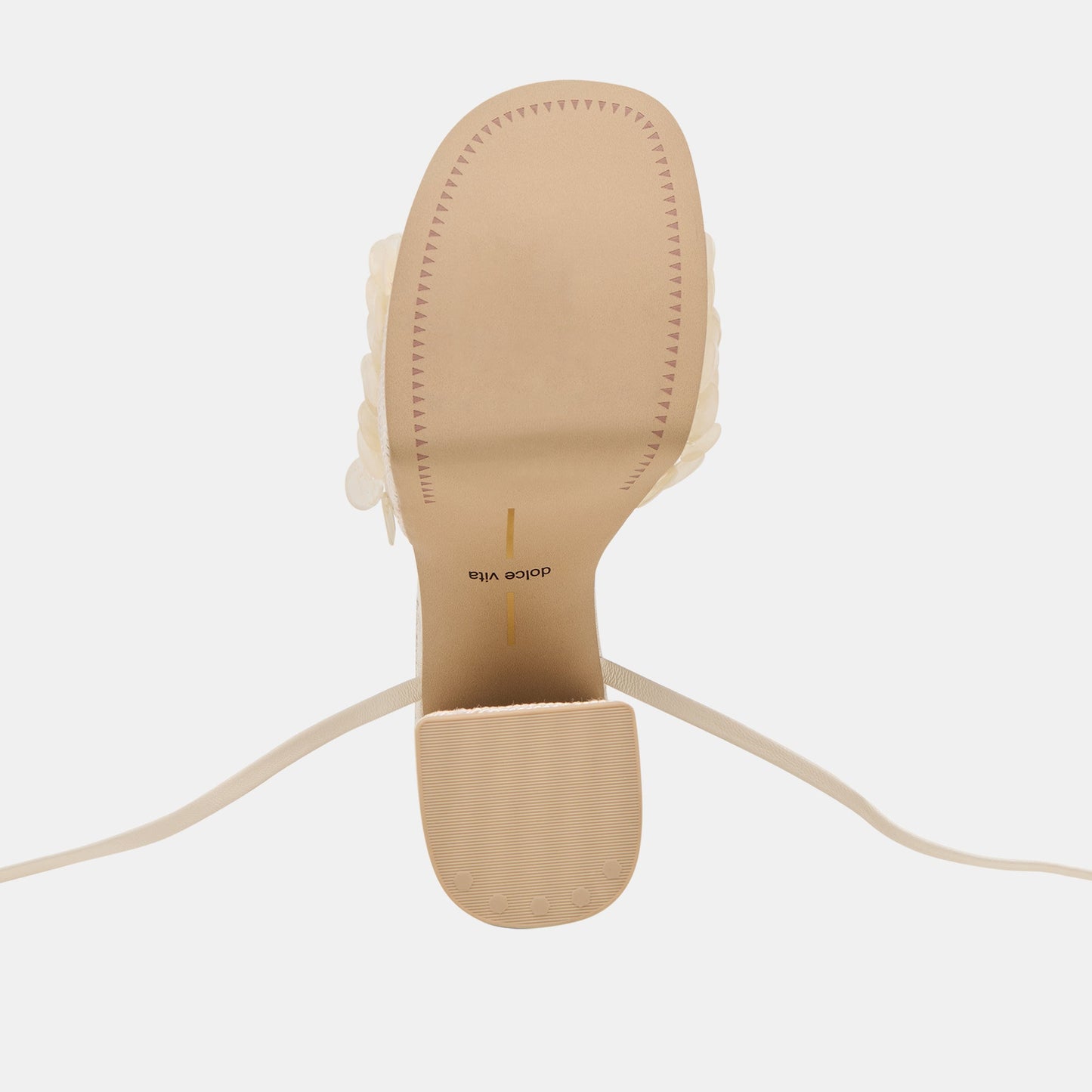 Dolce Vita Dorthy Confetti Ivory Leather Heels