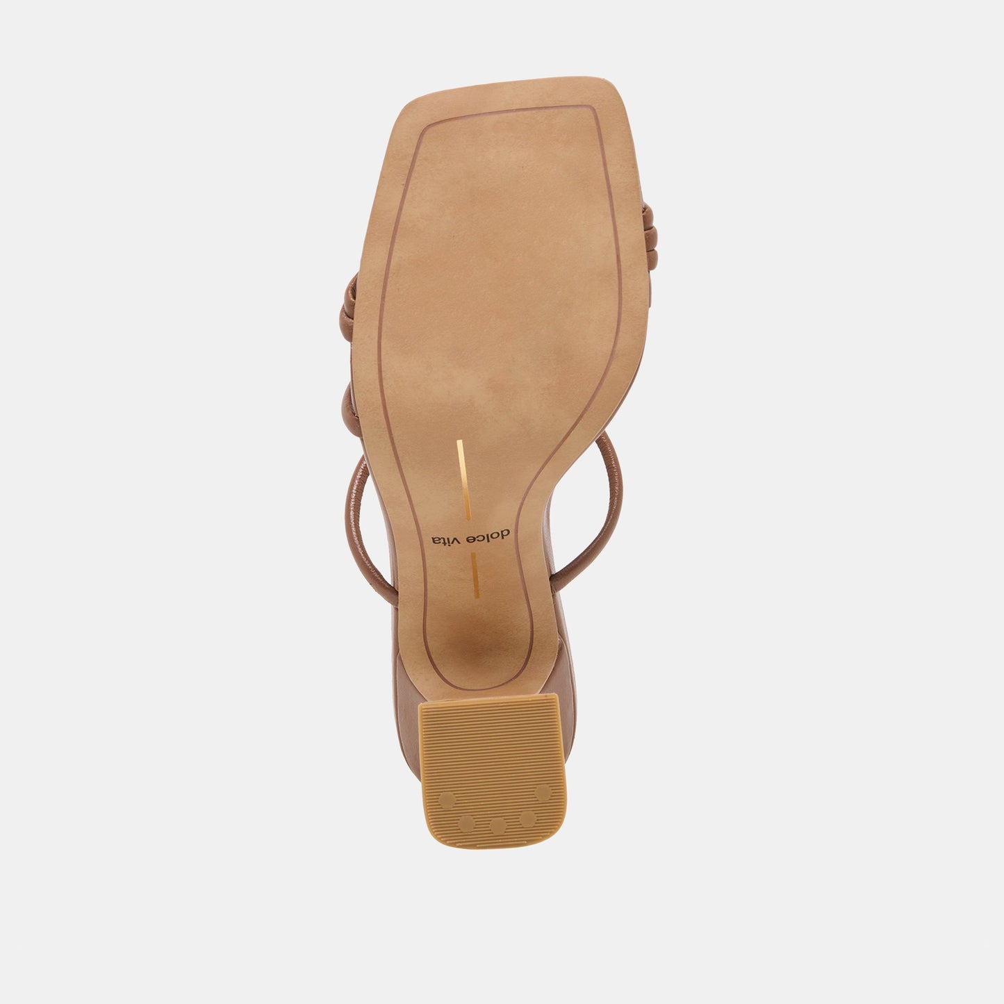 Dolce Vita Alayna Cognac Leather Heels