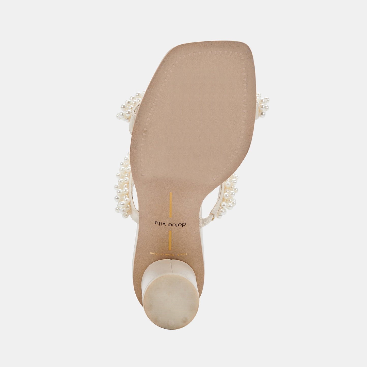 Dolce Vita NOEL Heels Vanilla Pearls | Vanilla Pearl Bead Heels
– Dolce Vita