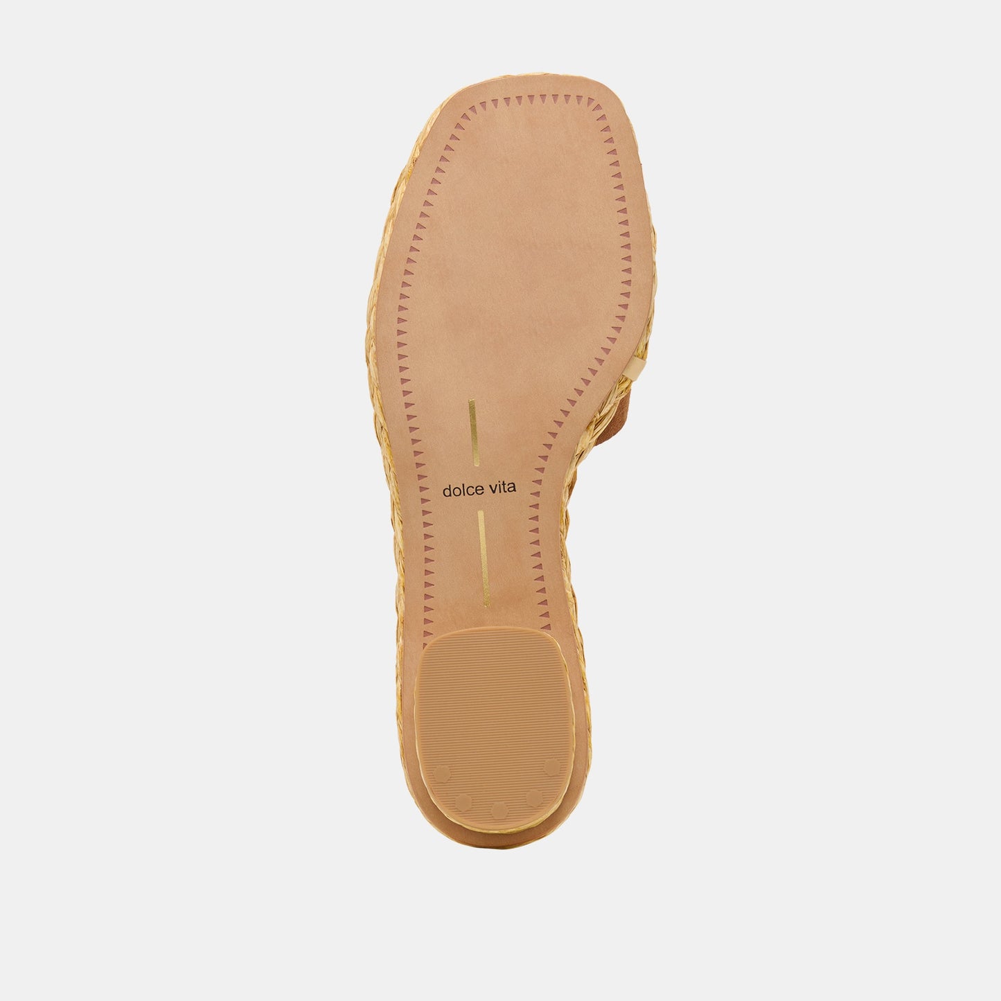 Dolce Vita Dixi Wide Brown Suede Sandals