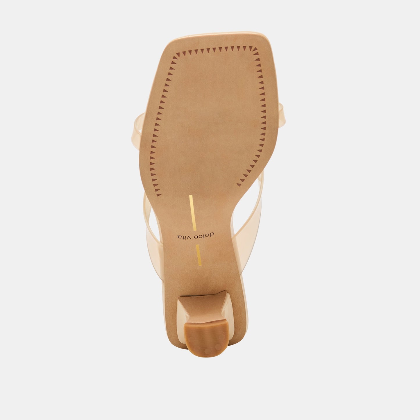 Dolce Vita Brevel Vinyl Wide Praline Jelly Heels