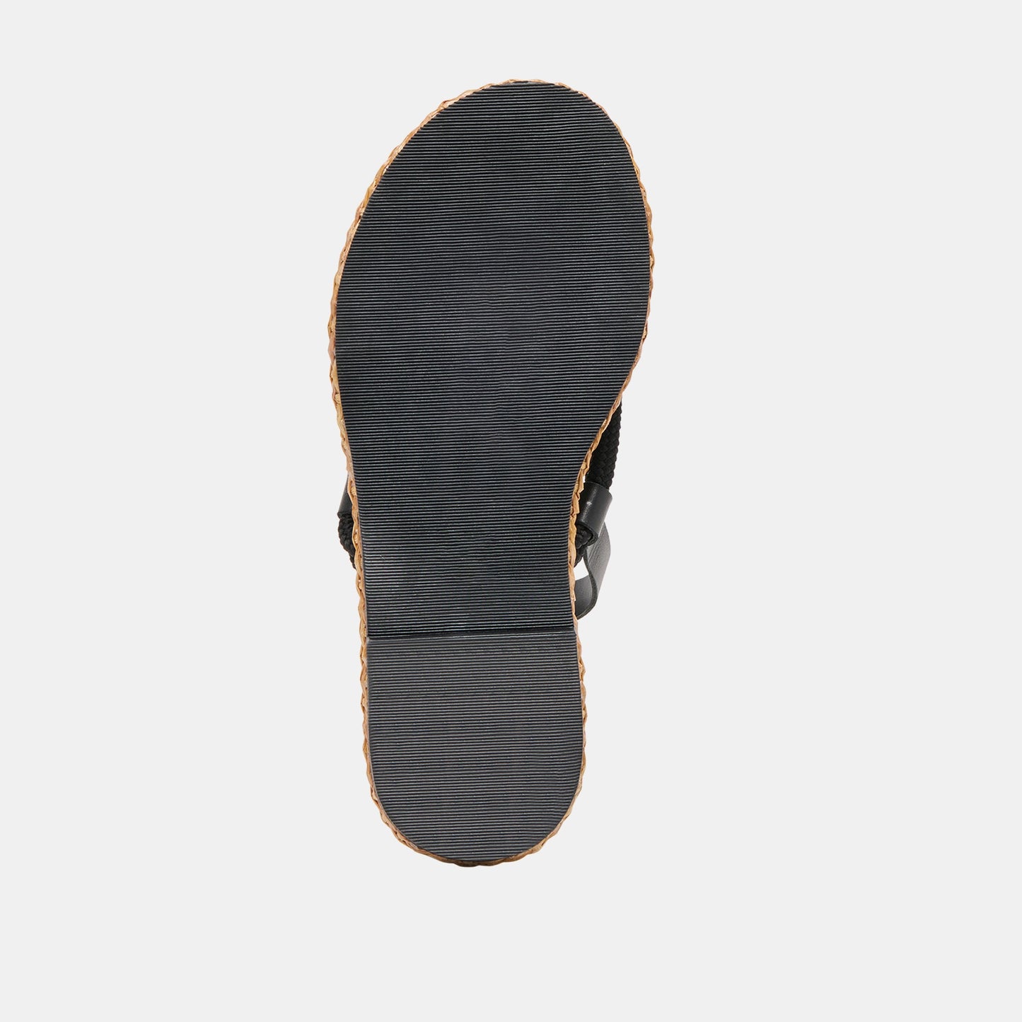 Dolce Vita Reed Black Leather Sandals