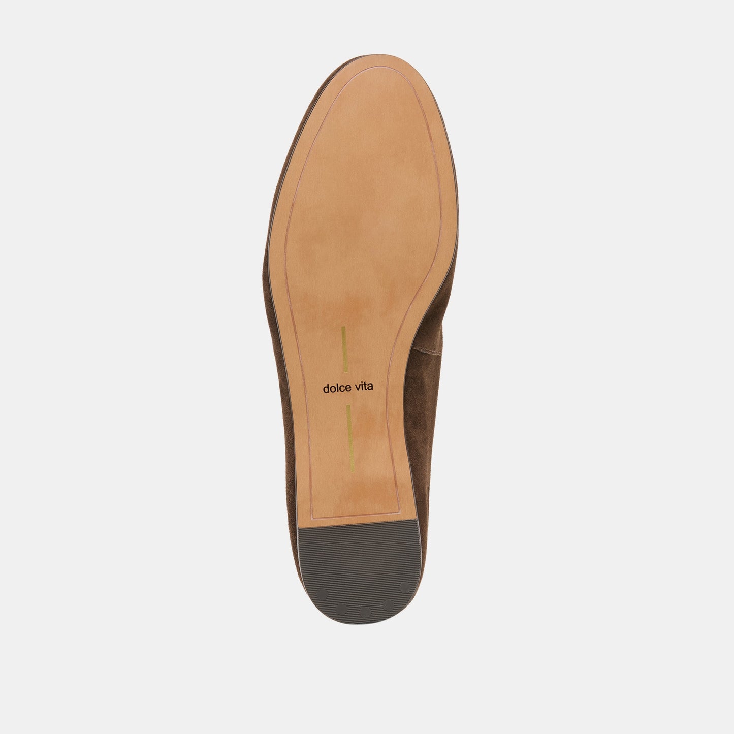 Dolce Vita Eila Dk Brown Suede Flats
