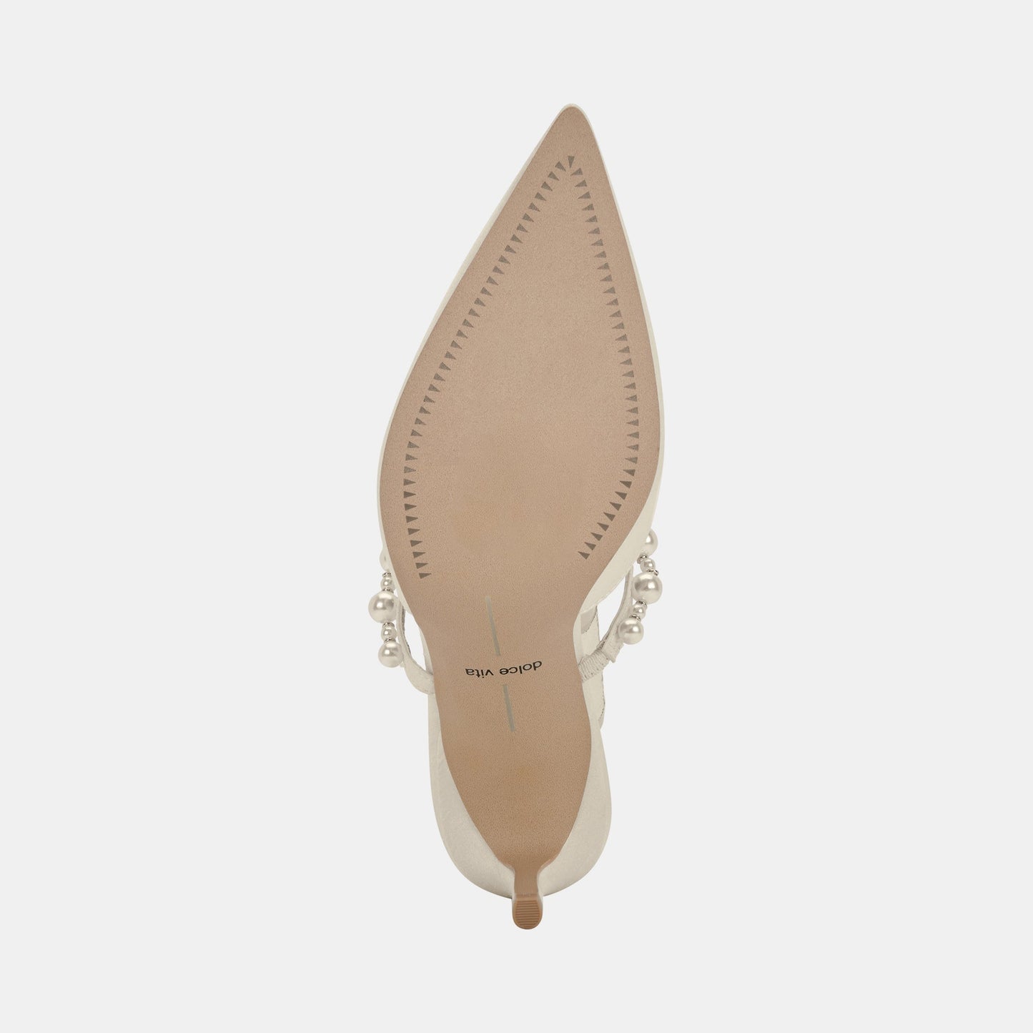Dolce Vita KANIKA Pearl Heels Vanilla Silk | Vanilla Silk Pearl Tapered Heels
– Dolce Vita