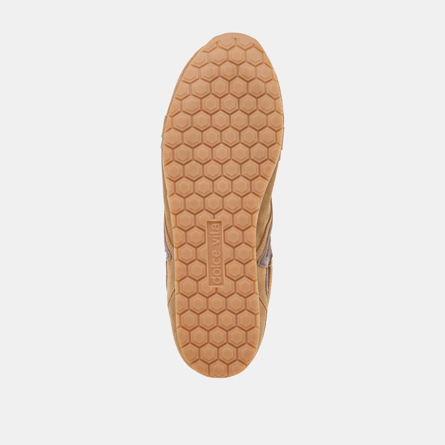 Dolce Vita DEACON Lt Brown Suede Lace-Up Sneakers