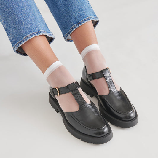 Dolce Vita EMILIO FLATS MIDNIGHT CRINKLE PATENT LEATHER
– Dolce Vita