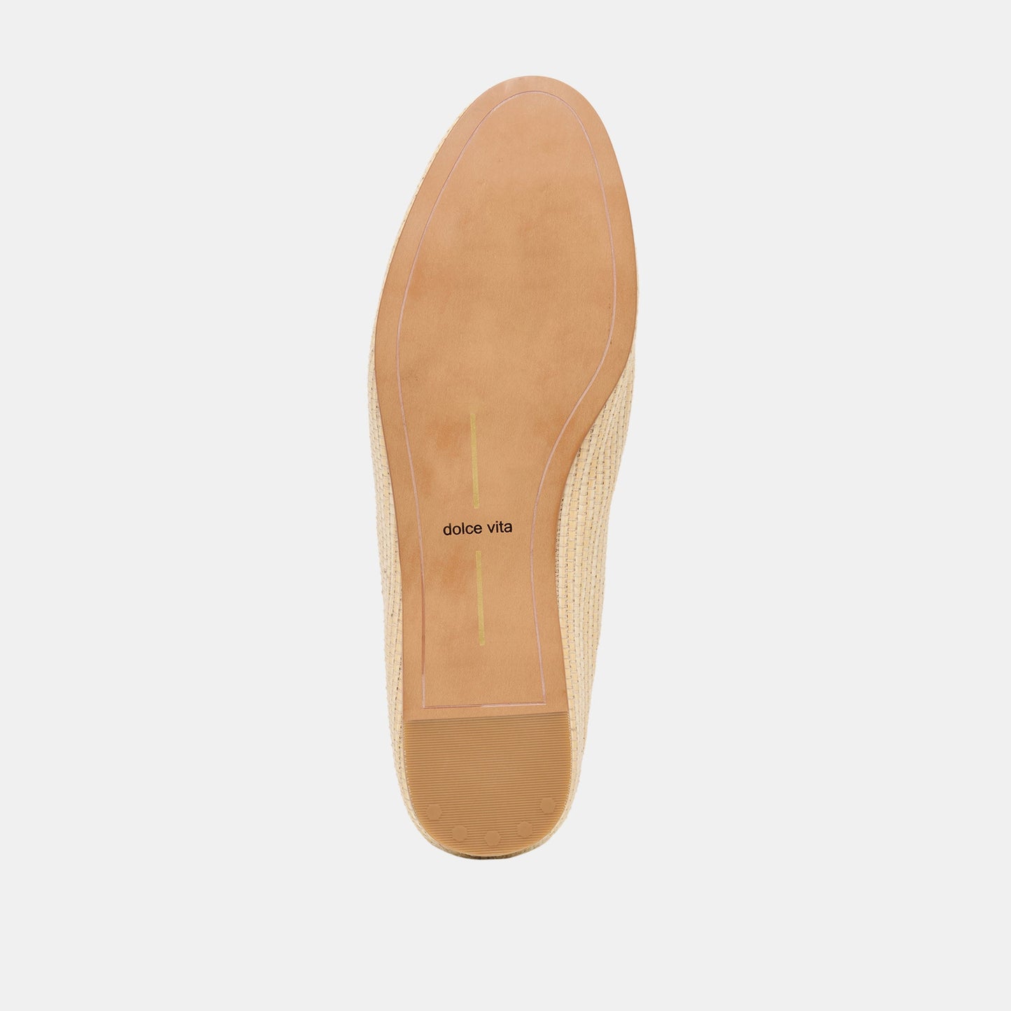 Dolce Vita Eila Lt Natural Raffia Flats