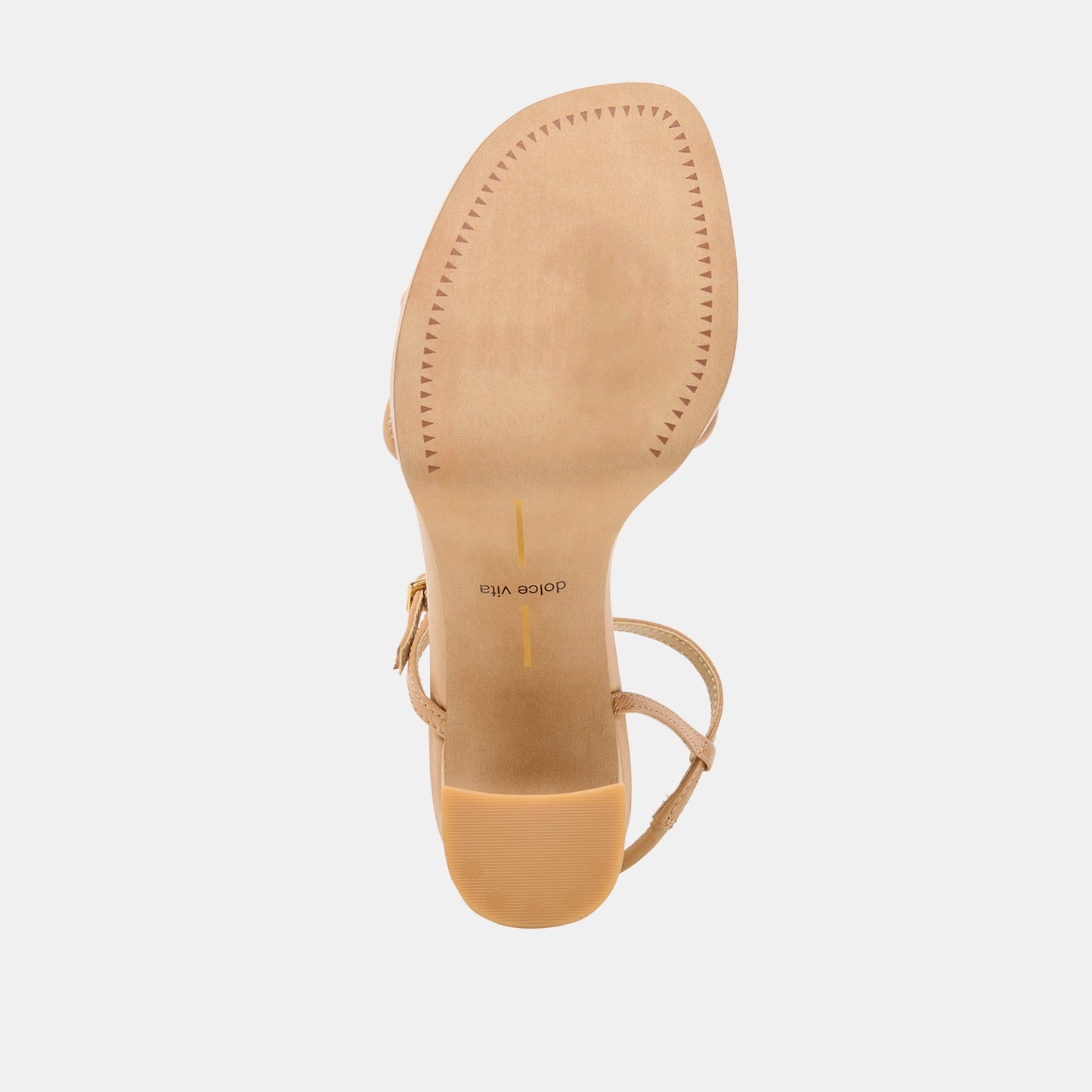 Dolce Vita Odete Lt Tan Leather Heels