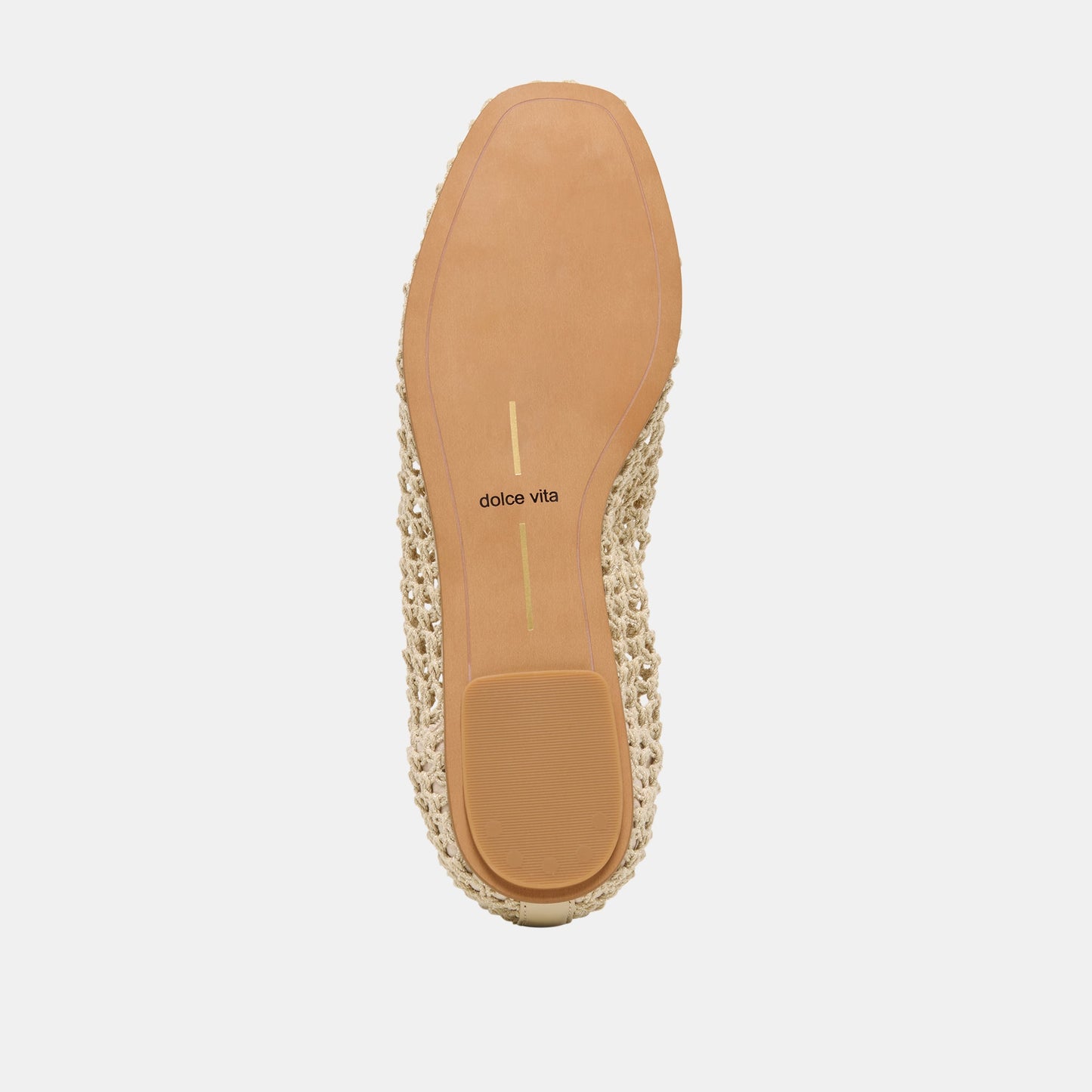 Dolce Vita Kaylyn Oatmeal Crochet Flats