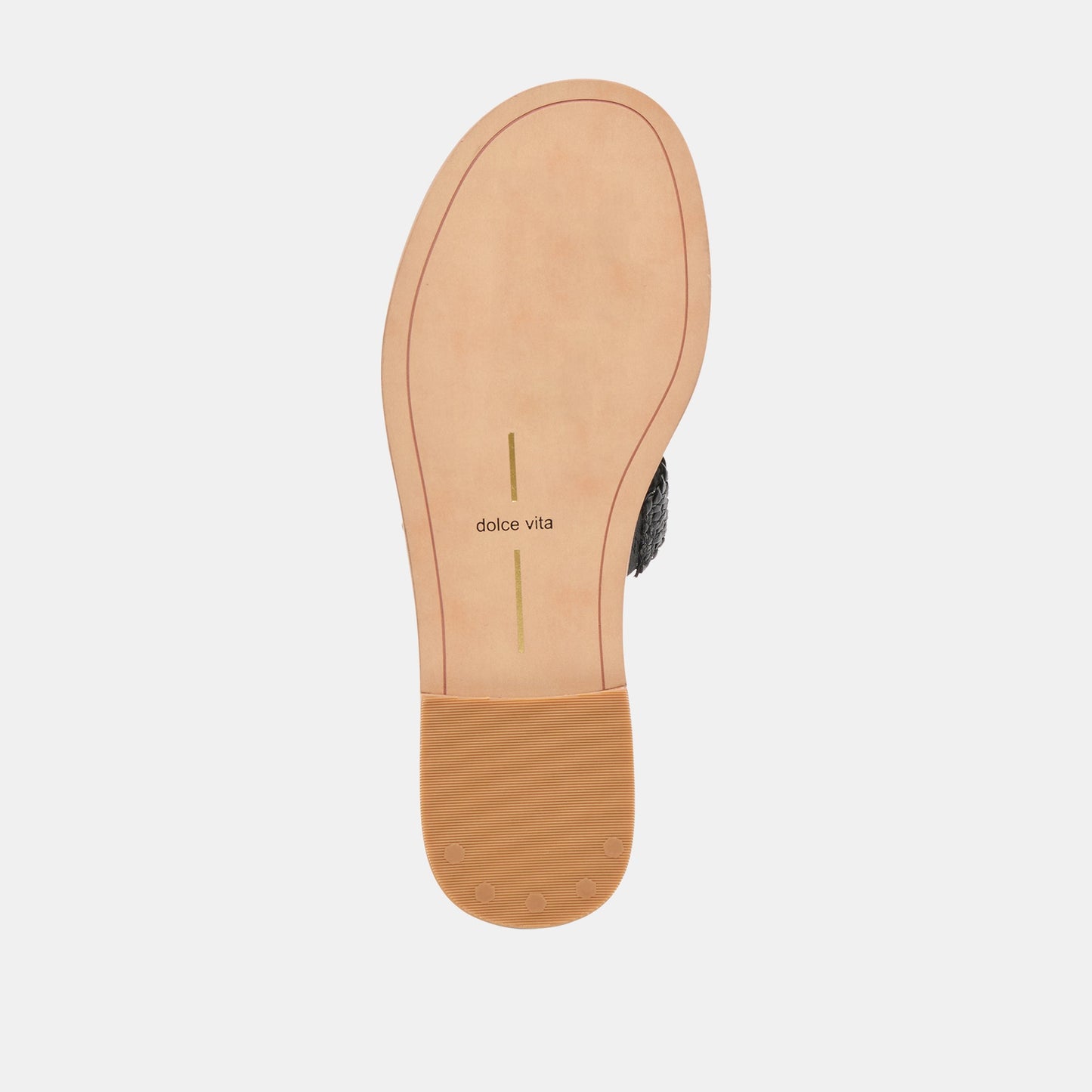 Dolce Vita EMON Black Stella Slide Open-Toe Sandals
