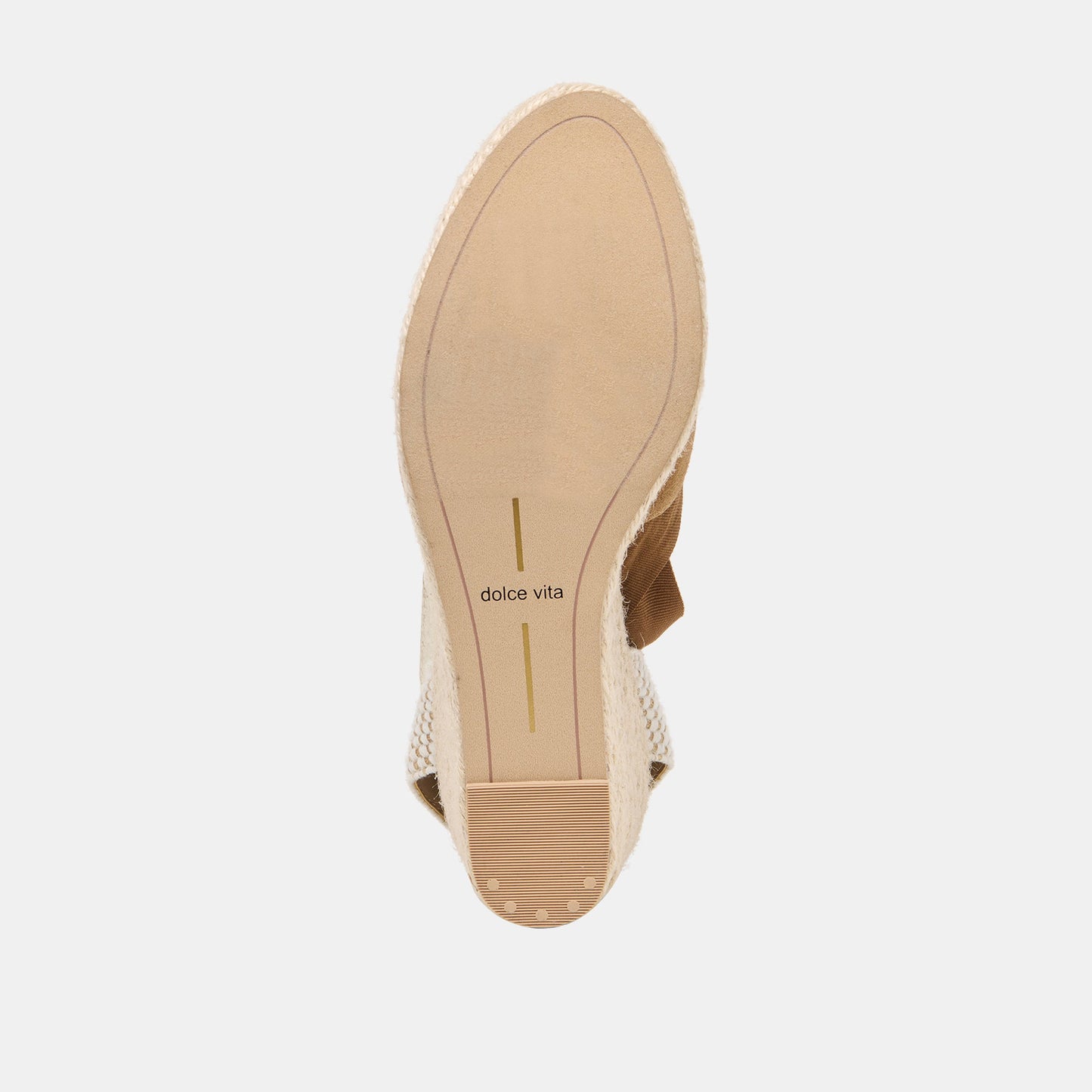 Dolce Vita Noura Lt Brown Suede Wedges