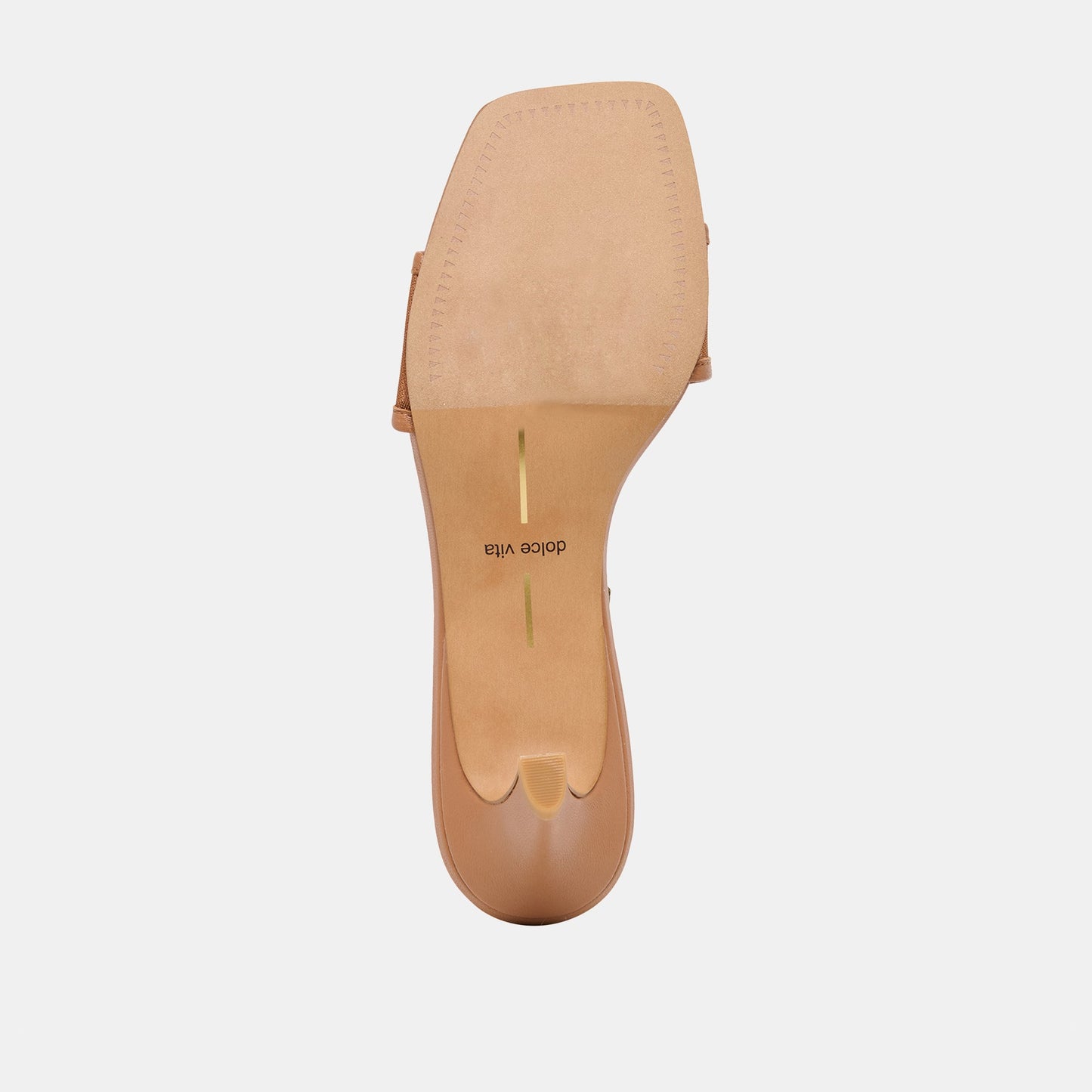 Dolce Vita Rexa Mesh Caramel Mesh Heels