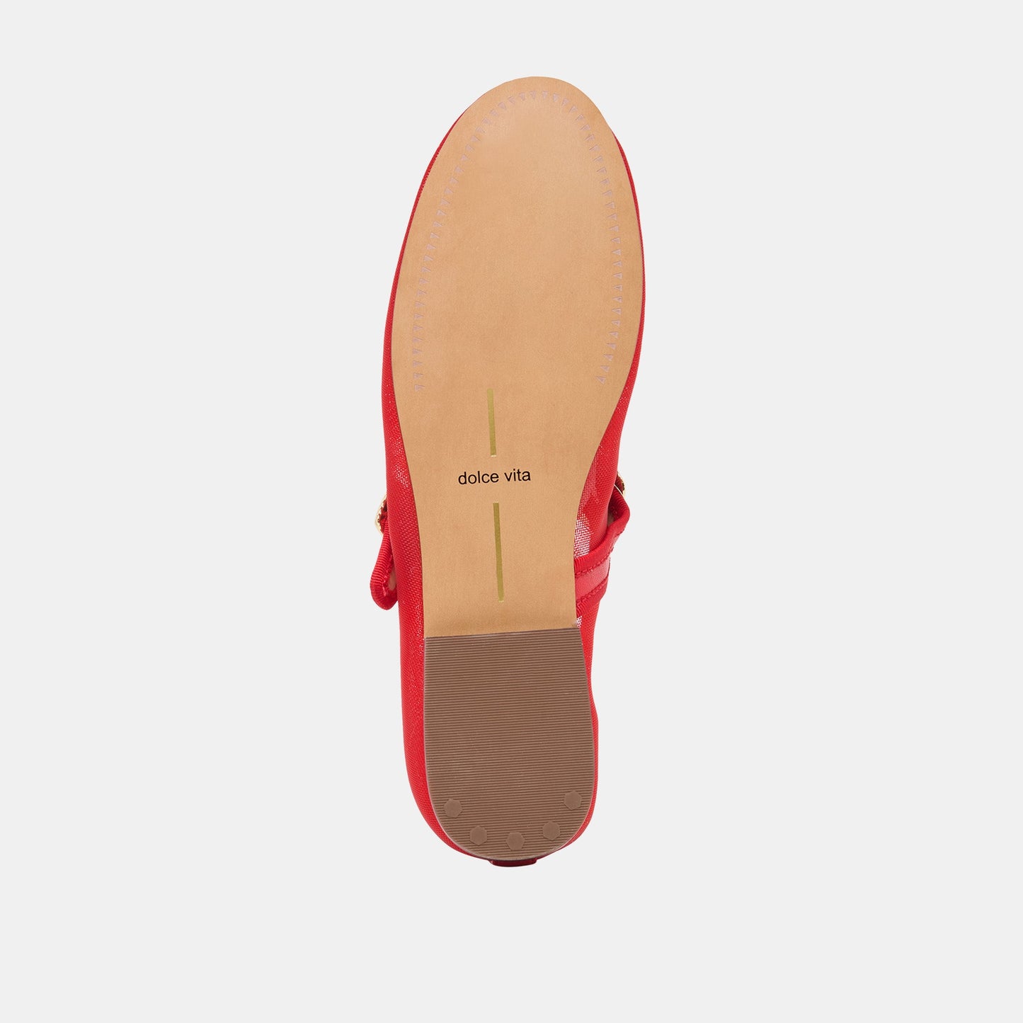 Dolce Vita Relan Mesh Chili Mesh Ballet Flats
