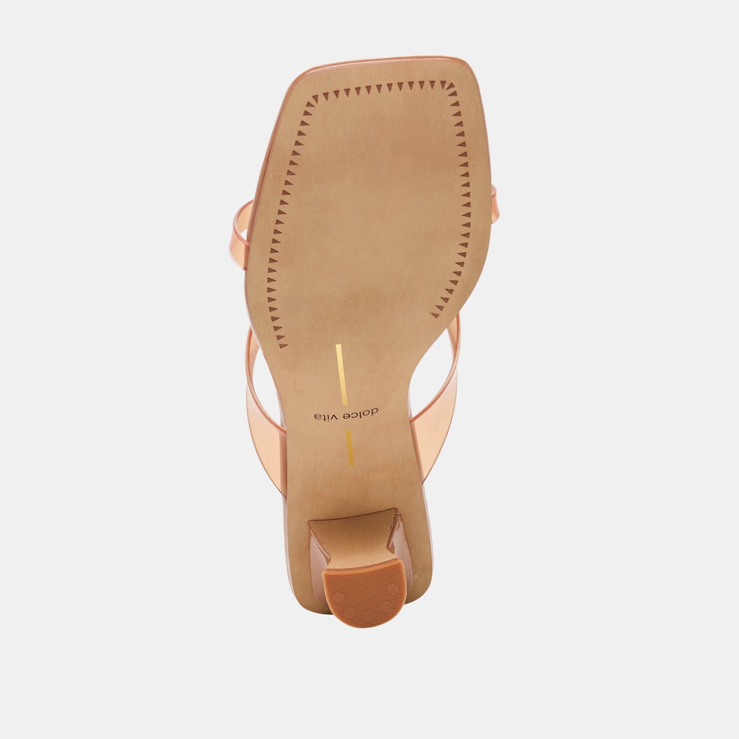 Dolce Vita Brevel Vinyl Wide Whiskey Jelly Heels