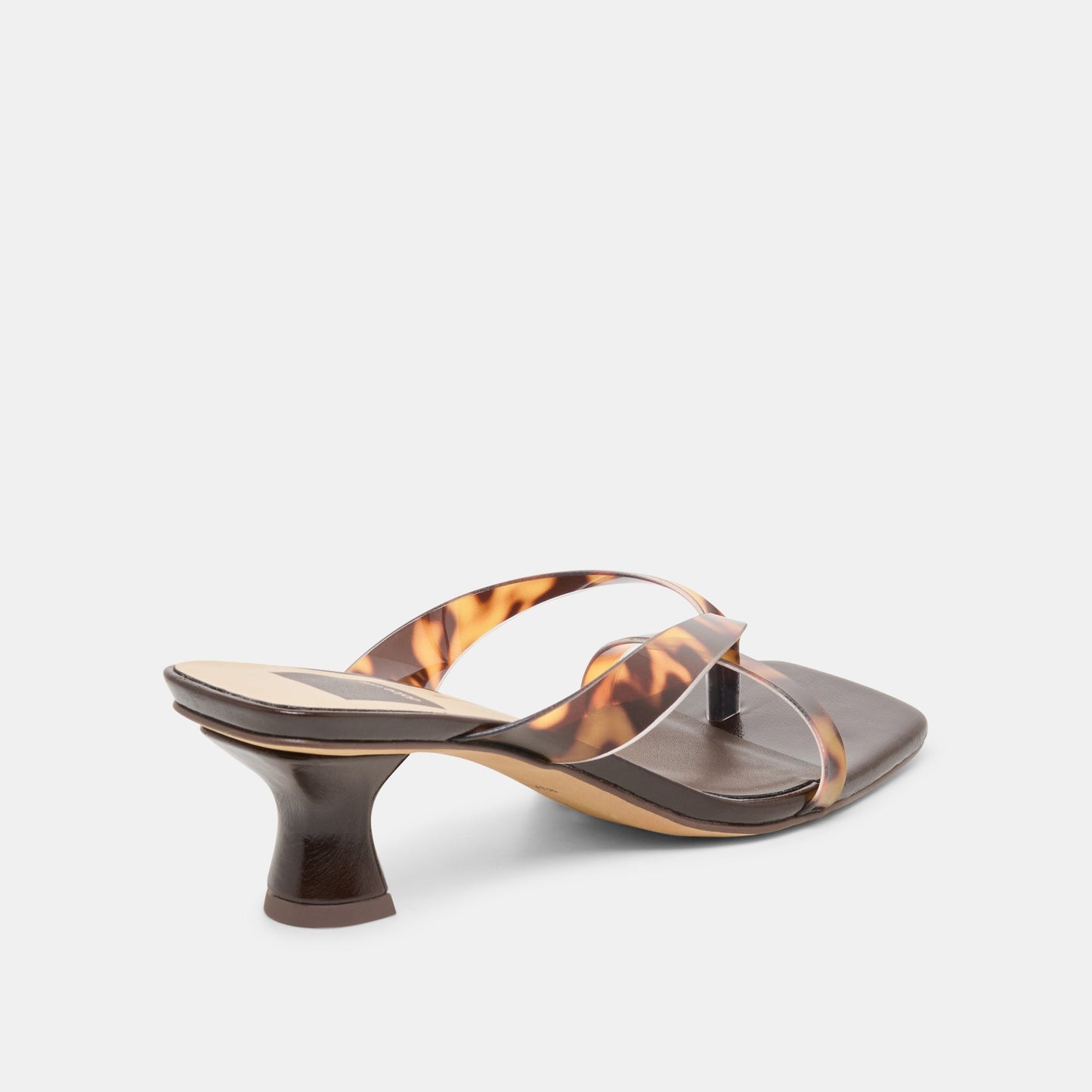 Dolce Vita Brevel Vinyl Tortoise Jelly Heels