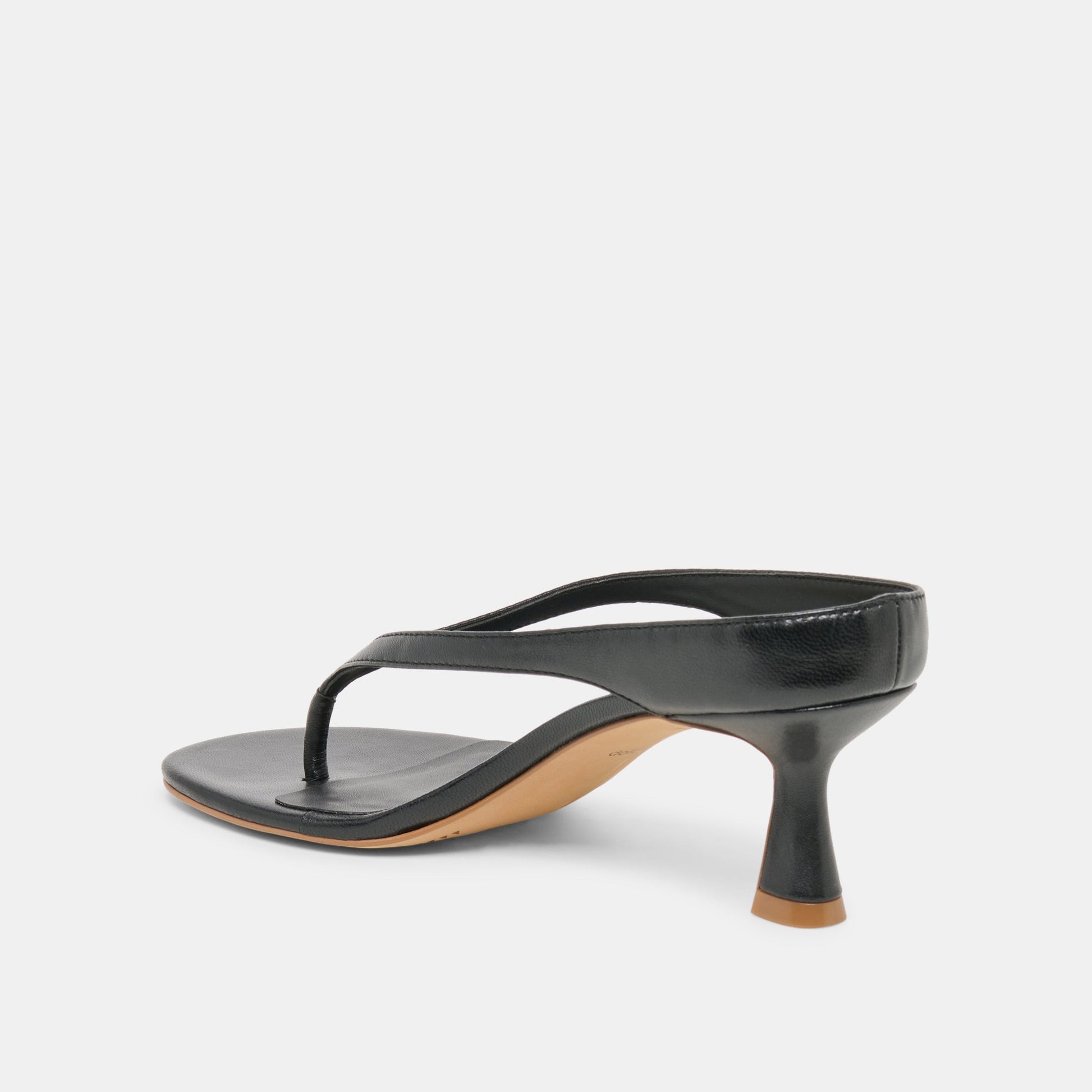 Dolce Vita Doreen Black Leather Heels