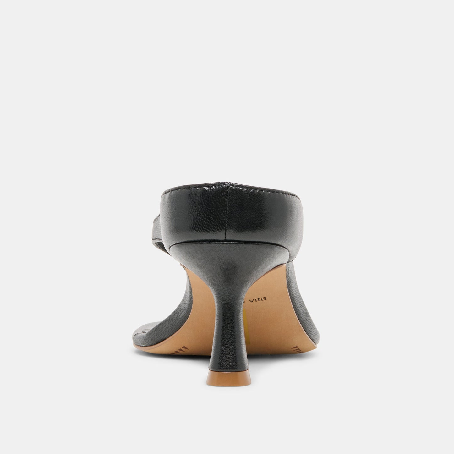 Dolce Vita Doreen Black Leather Heels