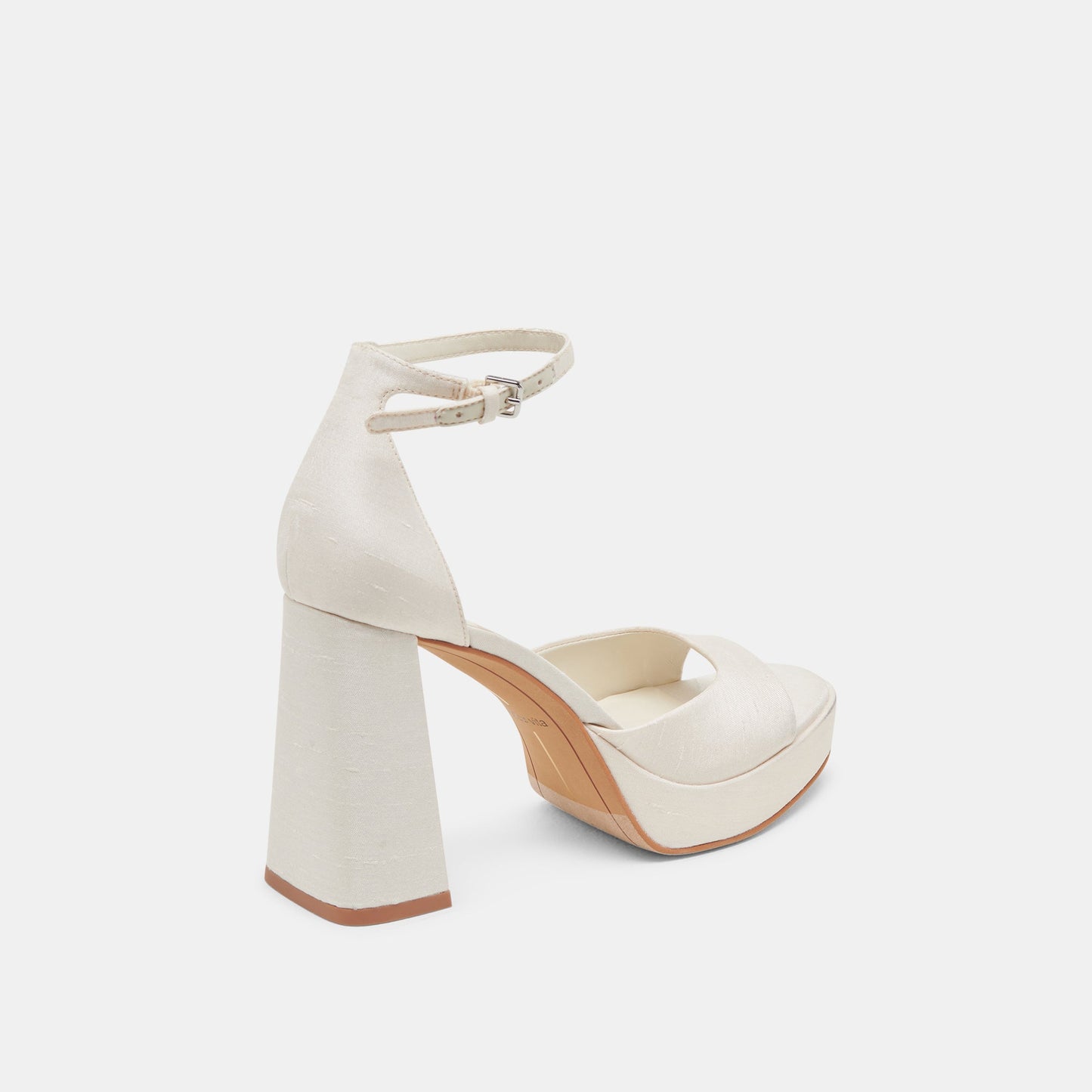 Dolce Vita PANDRO HEELS WHITE SATIN
 – Dolce Vita