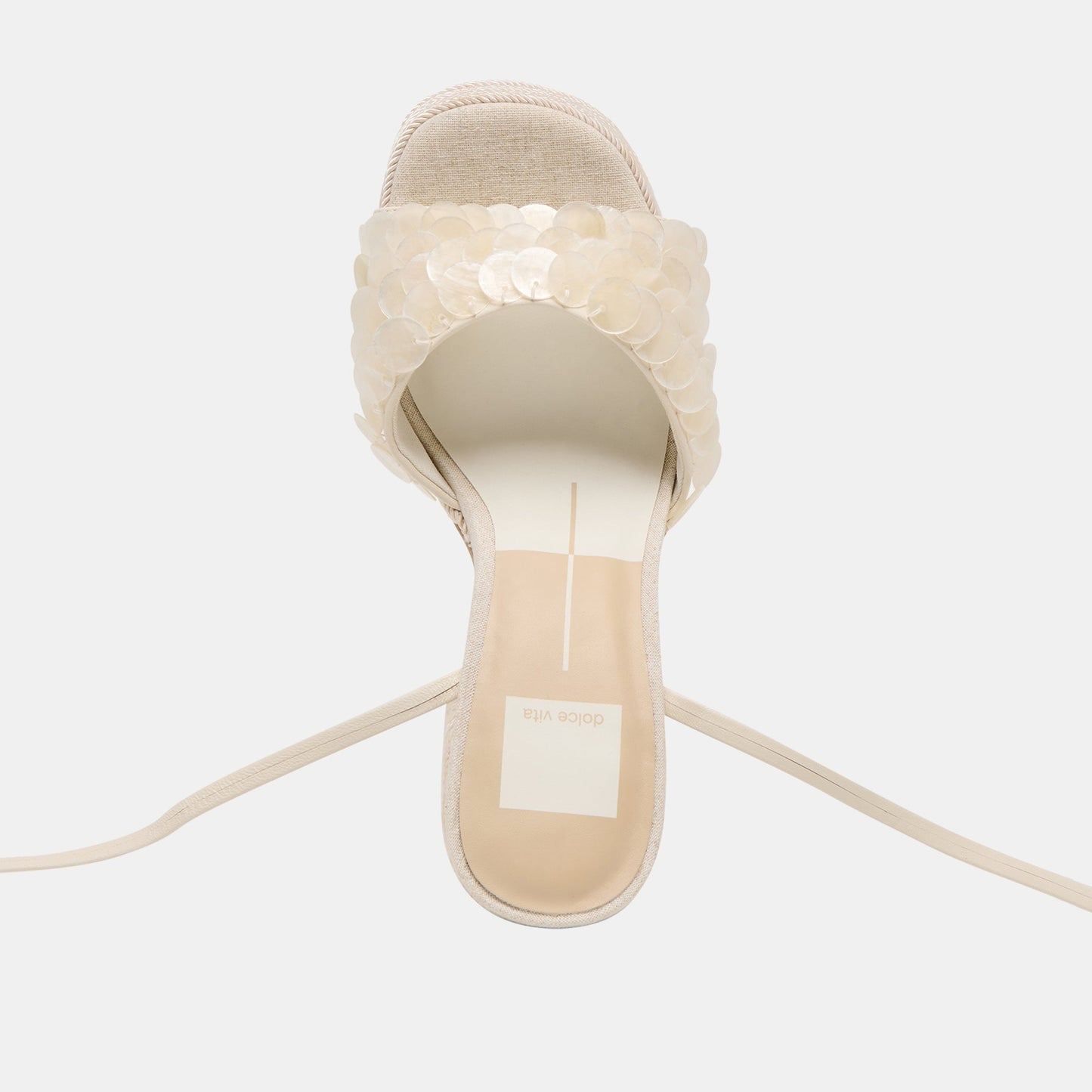 Dolce Vita Dorthy Confetti Ivory Leather Heels