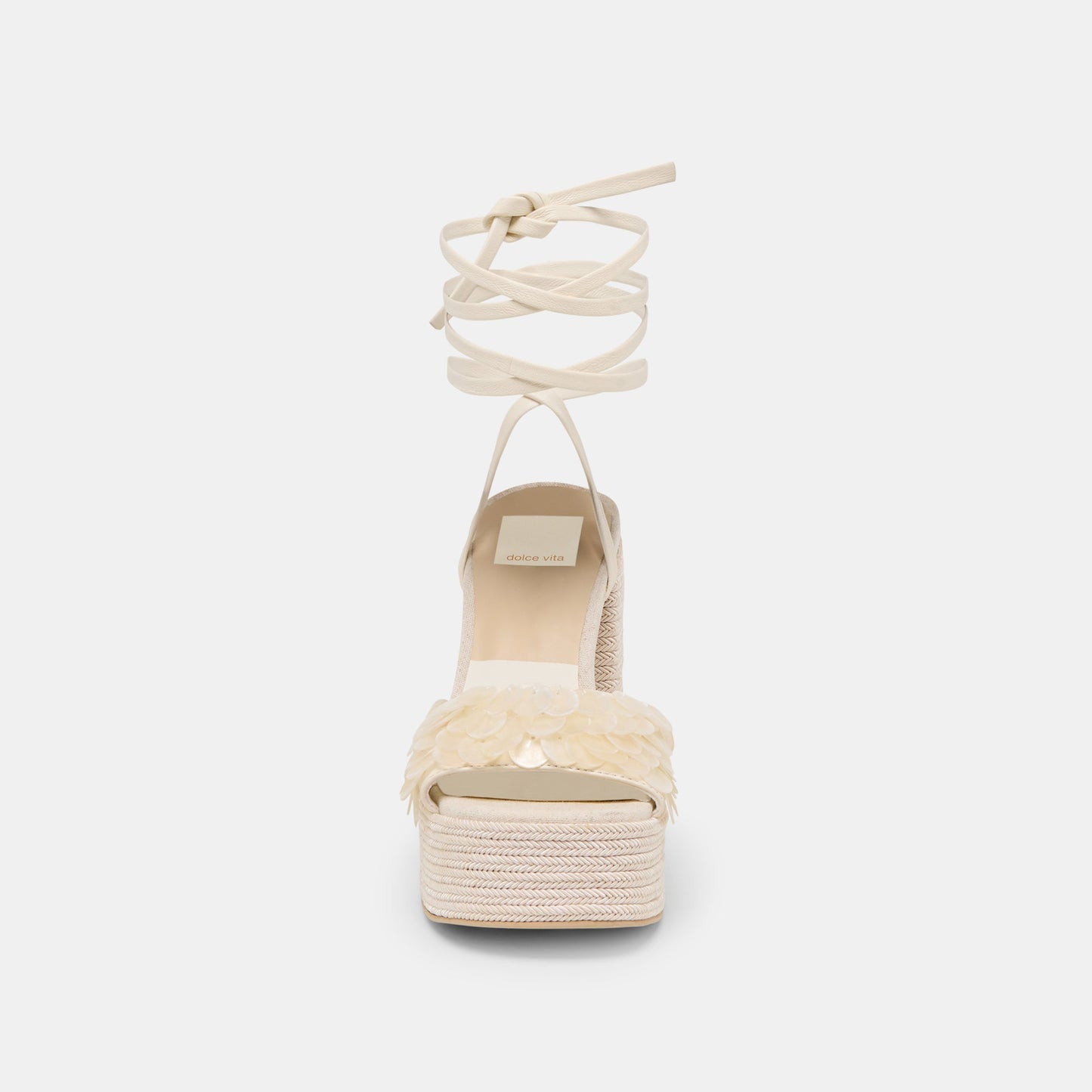 Dolce Vita Dorthy Confetti Ivory Leather Heels