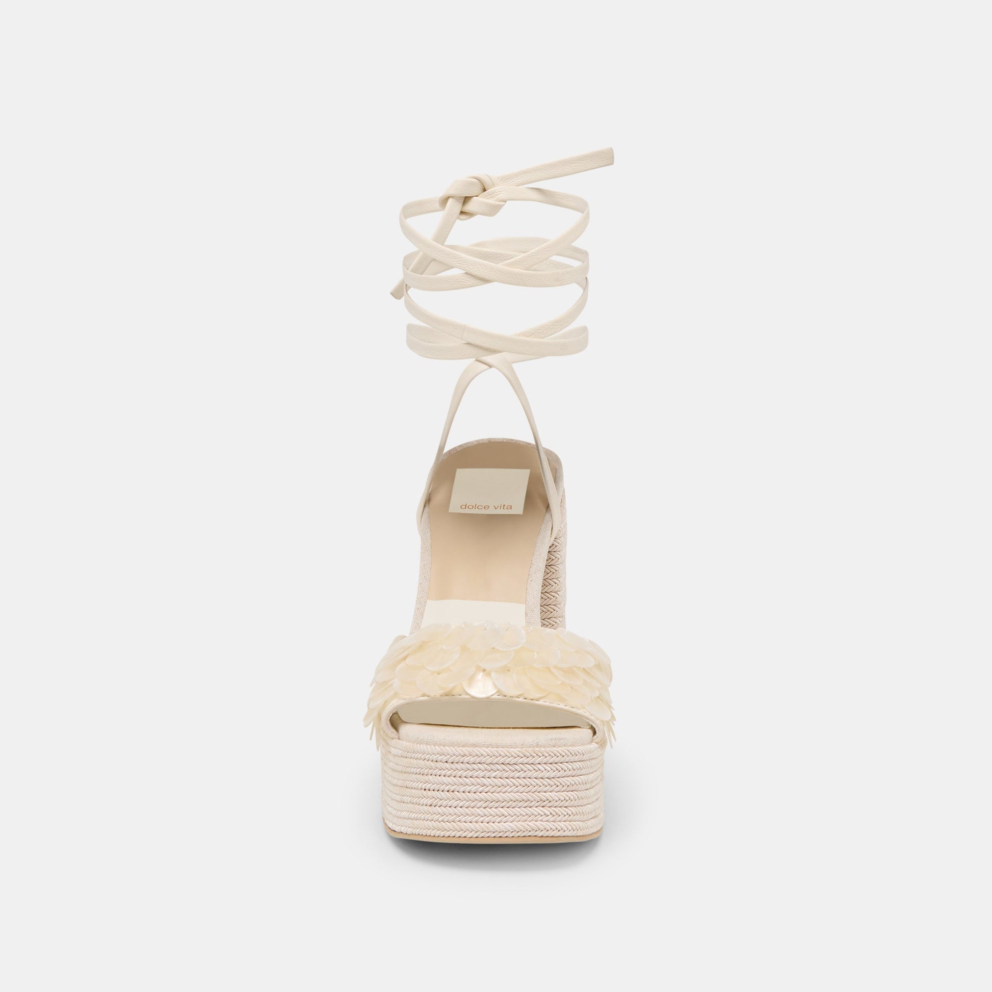 Dolce Vita Dorthy Confetti Ivory Leather Heels