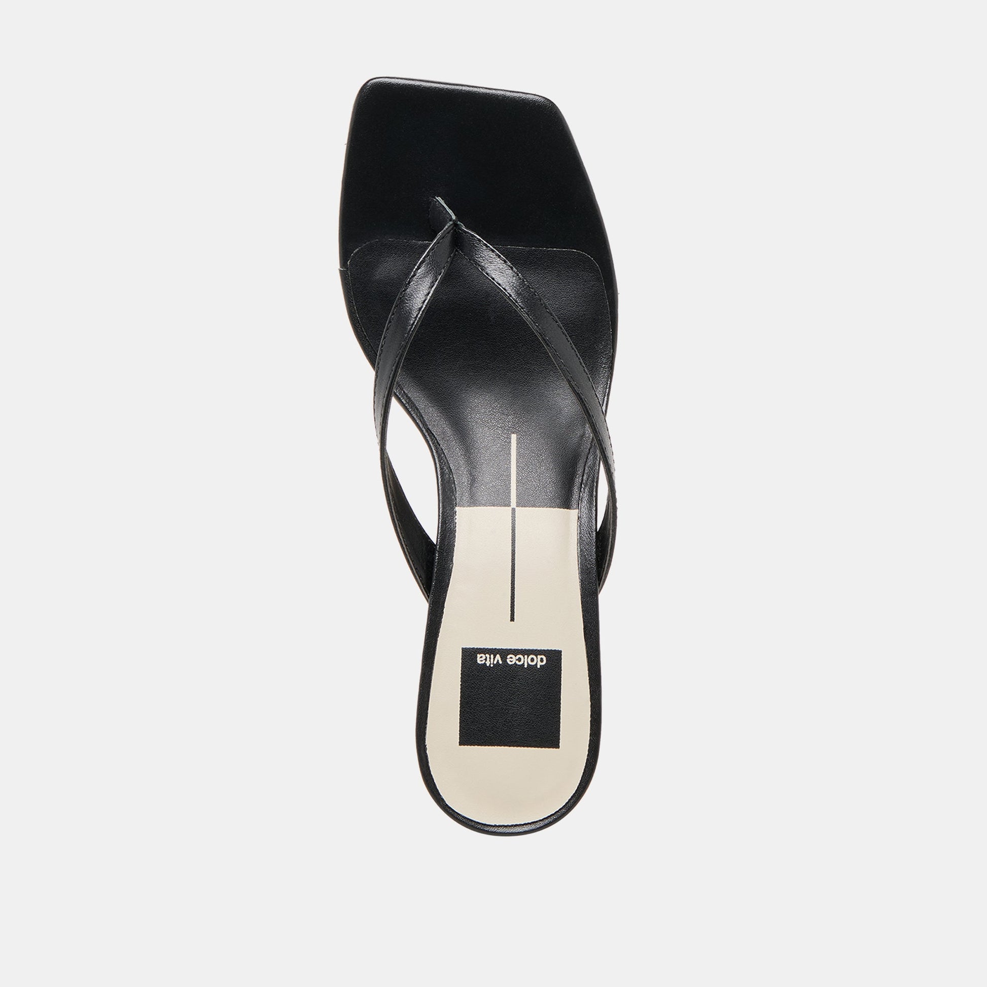Dolce Vita Ramia Black Leather Heels