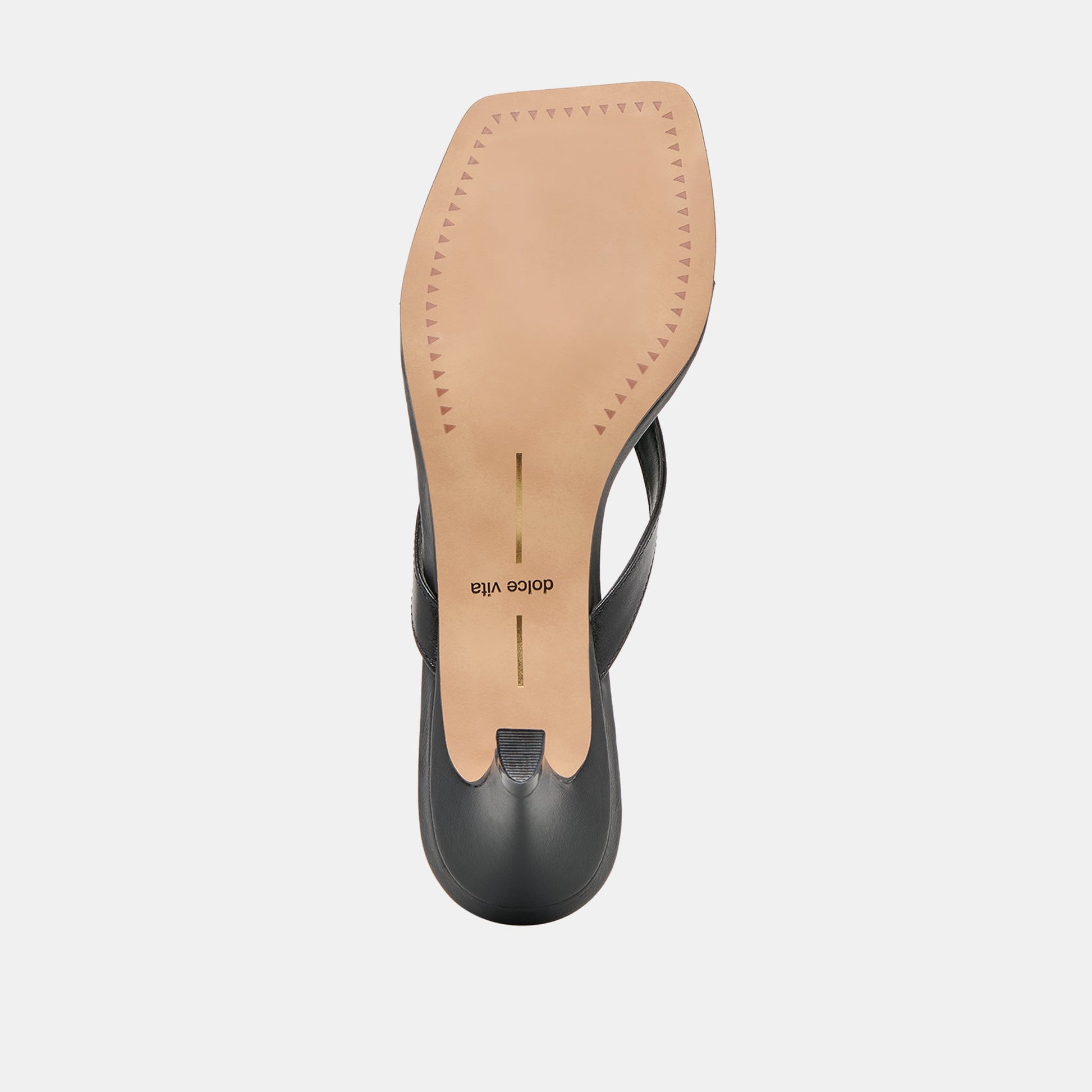 Dolce Vita Ramia Black Leather Heels