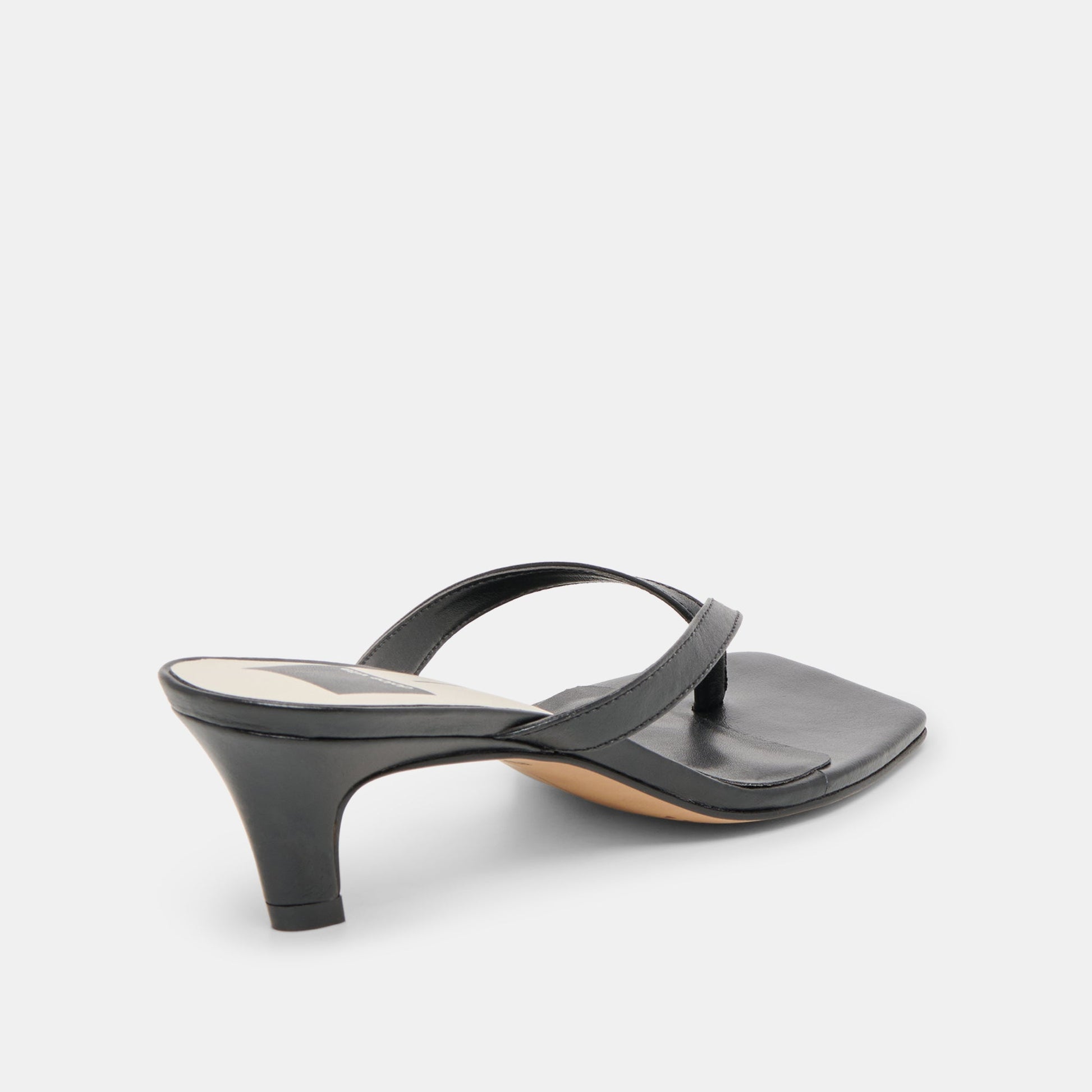 Dolce Vita Ramia Black Leather Heels
