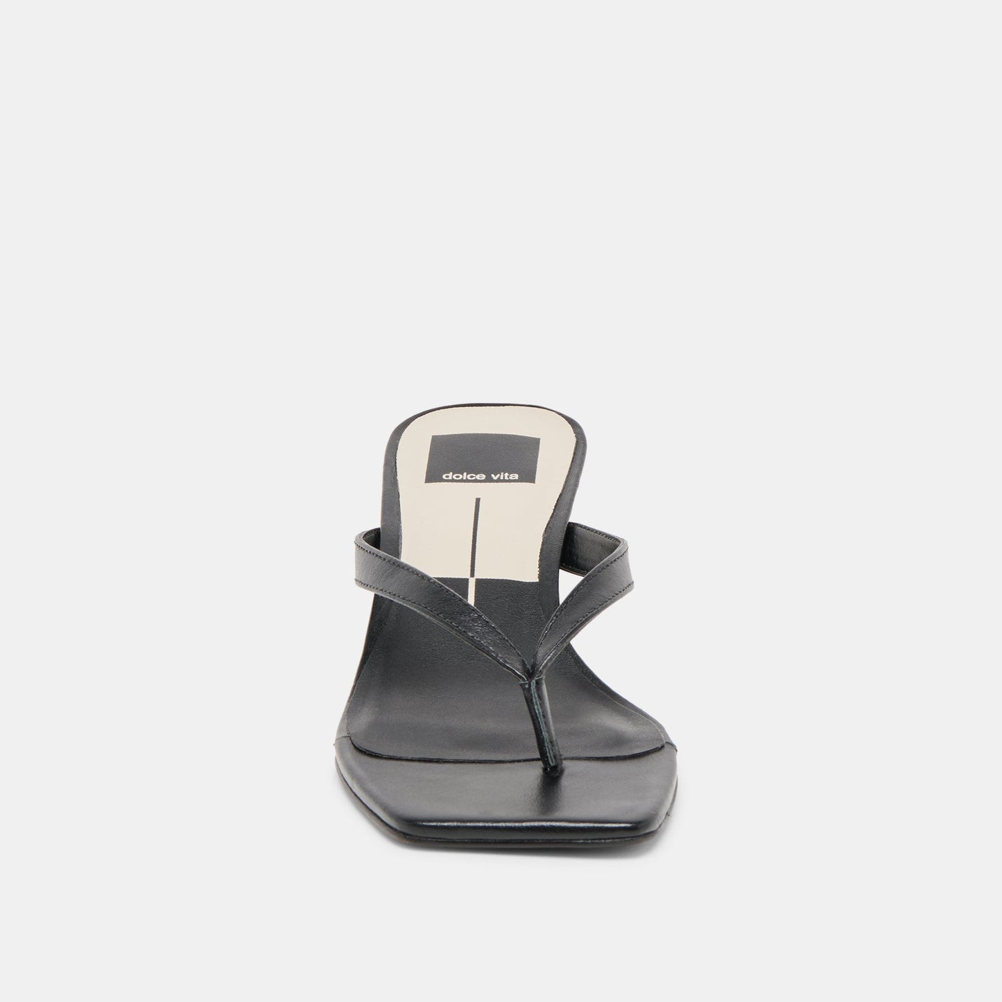 Dolce Vita Ramia Black Leather Heels