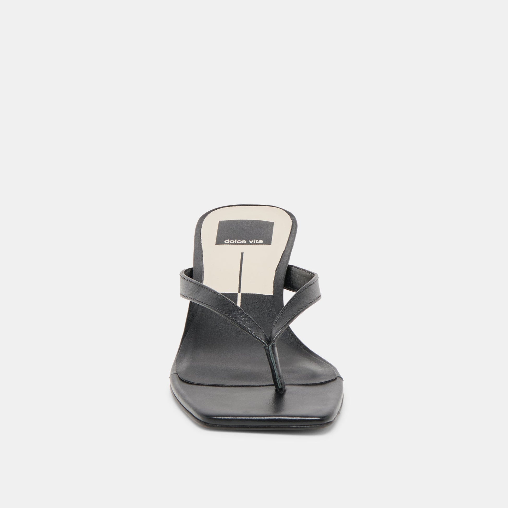 Dolce Vita Ramia Black Leather Heels