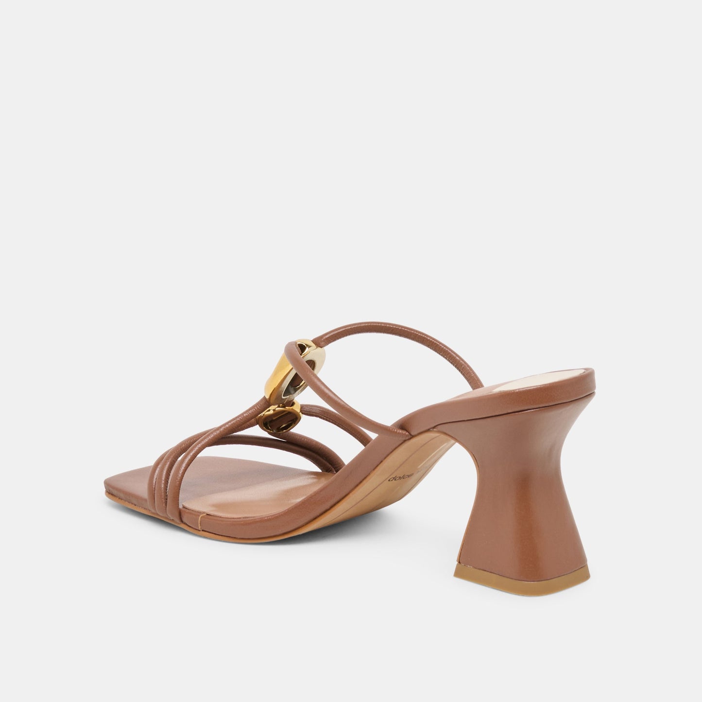 Dolce Vita Alayna Cognac Leather Heels