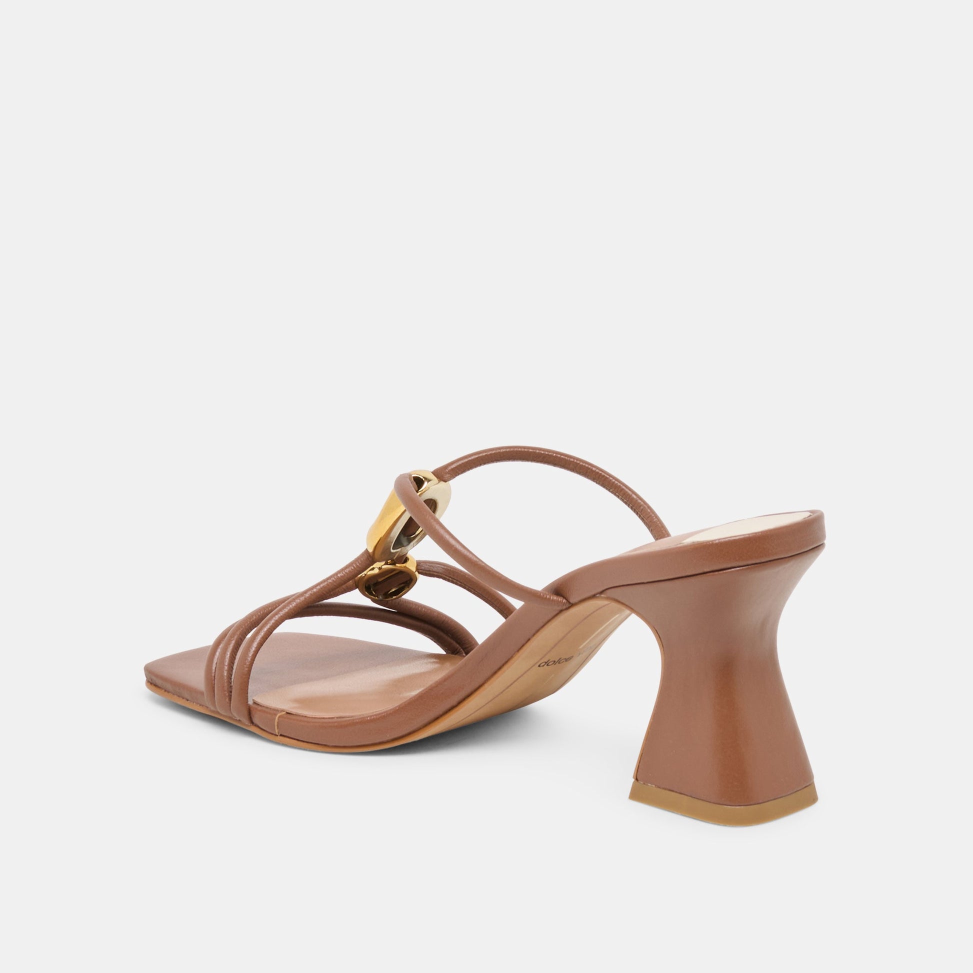 Dolce Vita Alayna Cognac Leather Heels