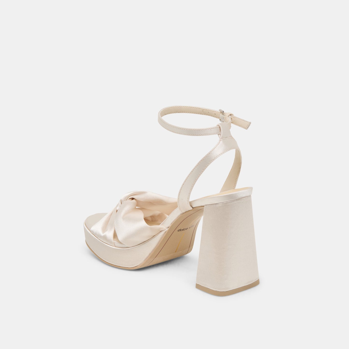 Dolce Vita PARLO HEELS IVORY SATIN
 – Dolce Vita