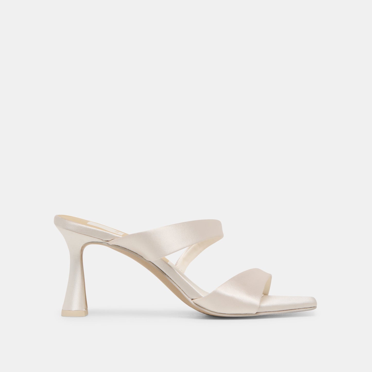 Dolce Vita Icelyn Ivory Satin Heels