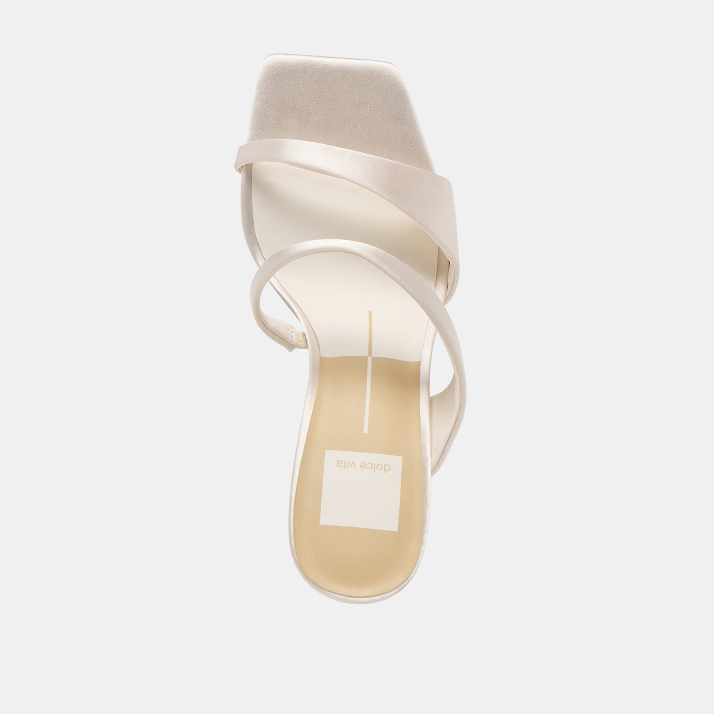 Dolce Vita Icelyn Ivory Satin Heels