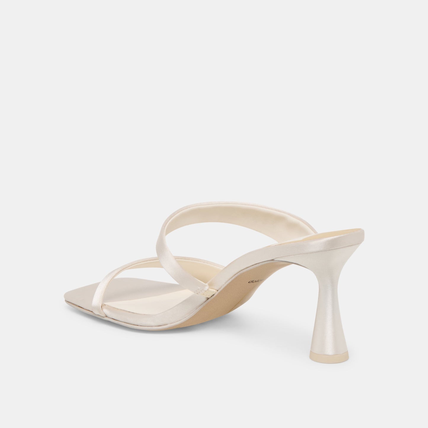 Dolce Vita Icelyn Ivory Satin Heels