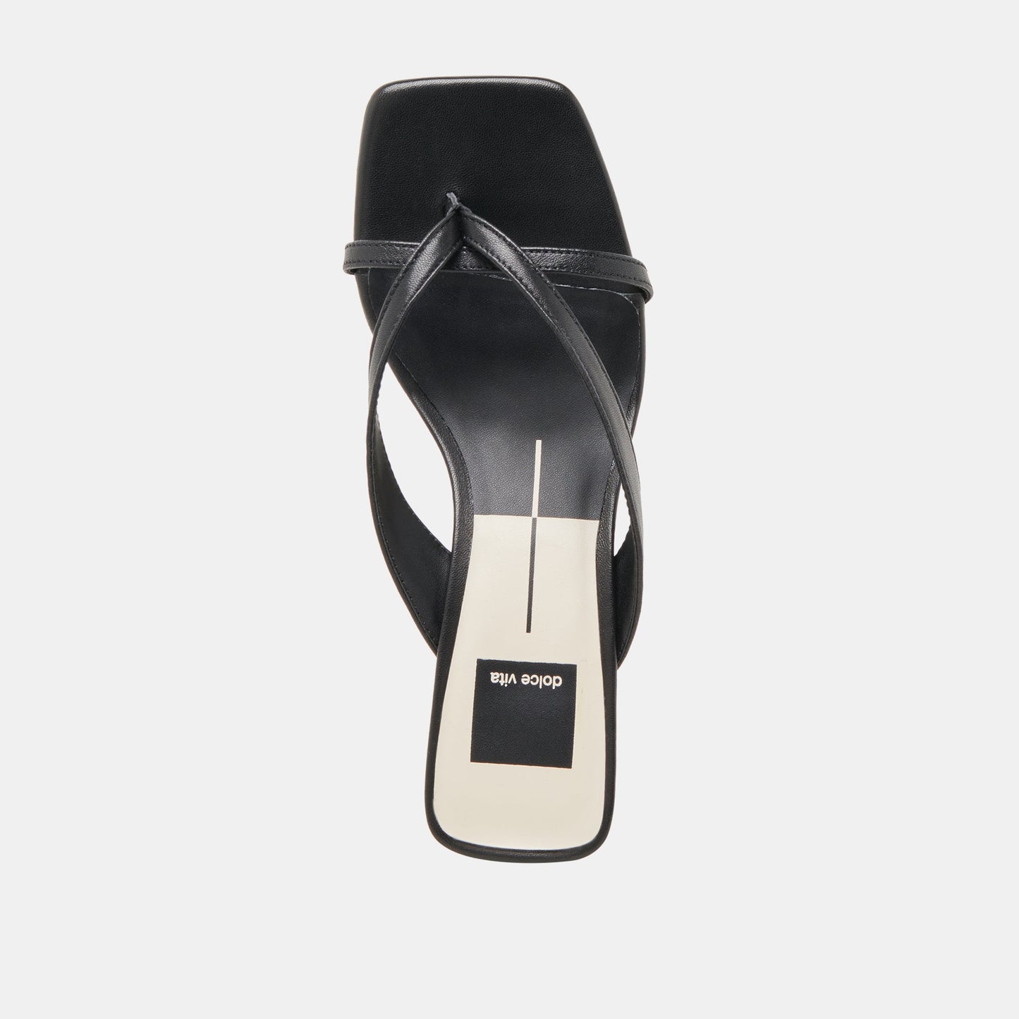 Dolce Vita BREVEL WIDE HEELS ONYX LEATHER
 – Dolce Vita