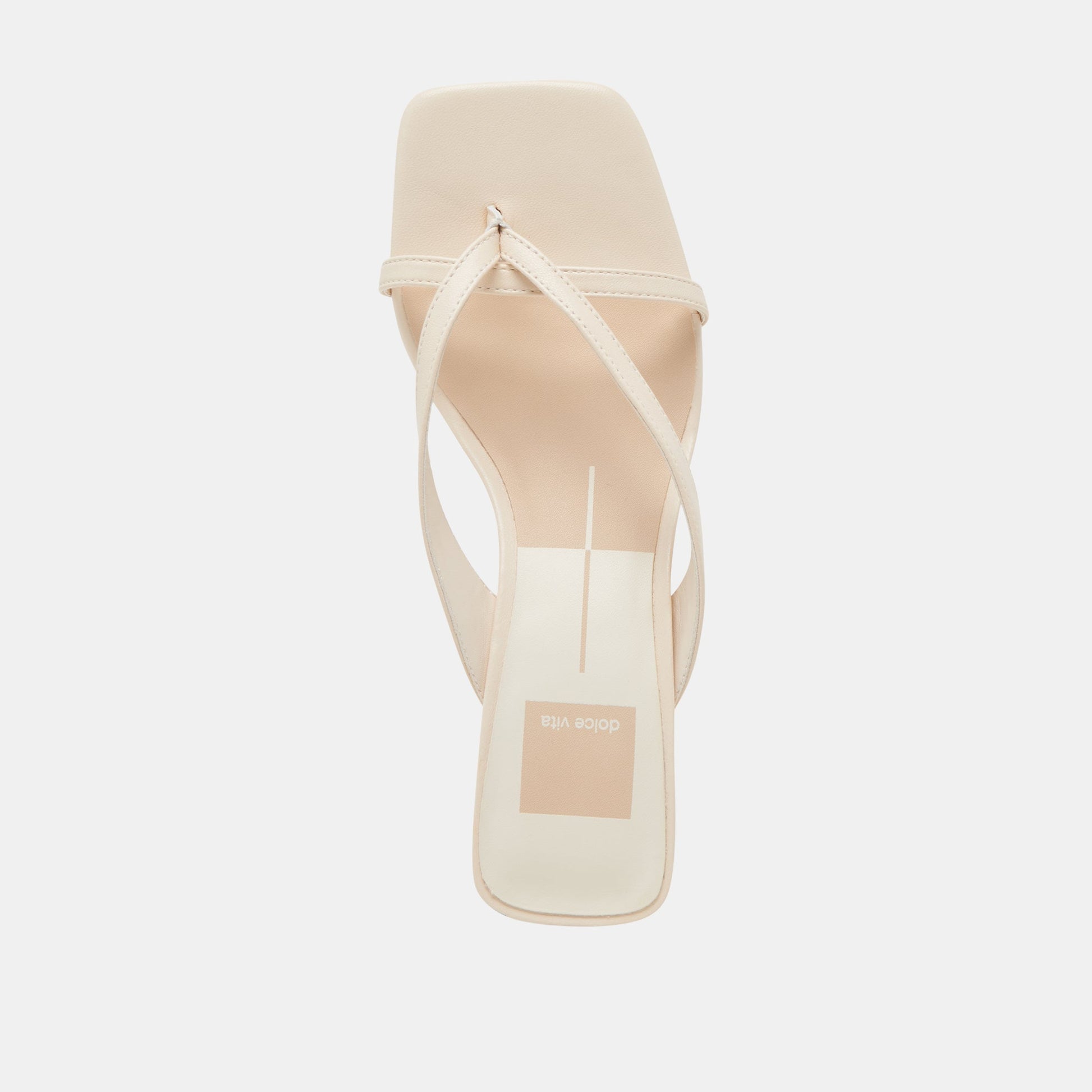 Dolce Vita Brevel Wide Bone Leather Heels