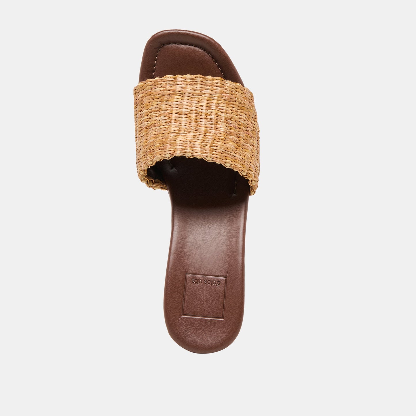 Dolce Vita Celest Natural Raffia Heels