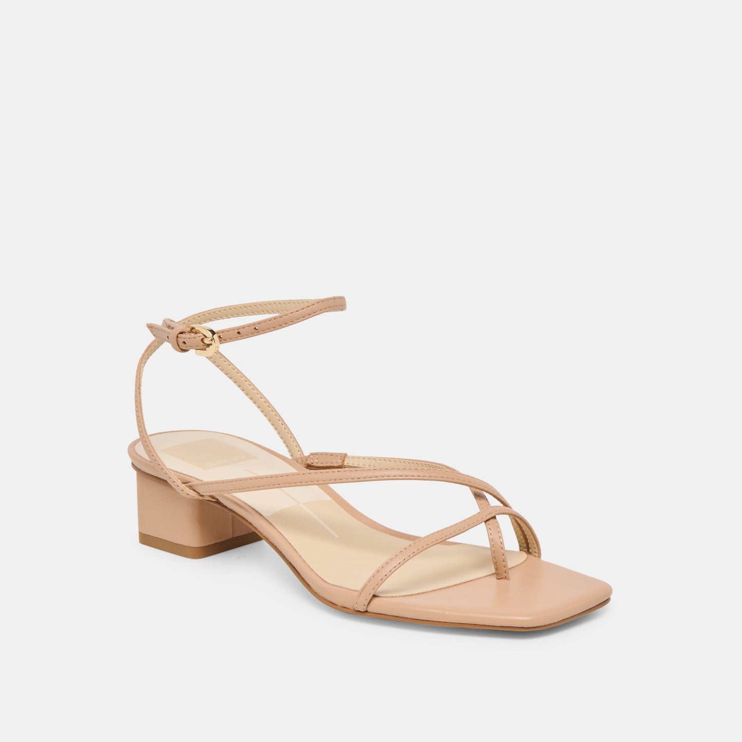 Dolce Vita Karlos Wide Lt Tan Leather Sandals