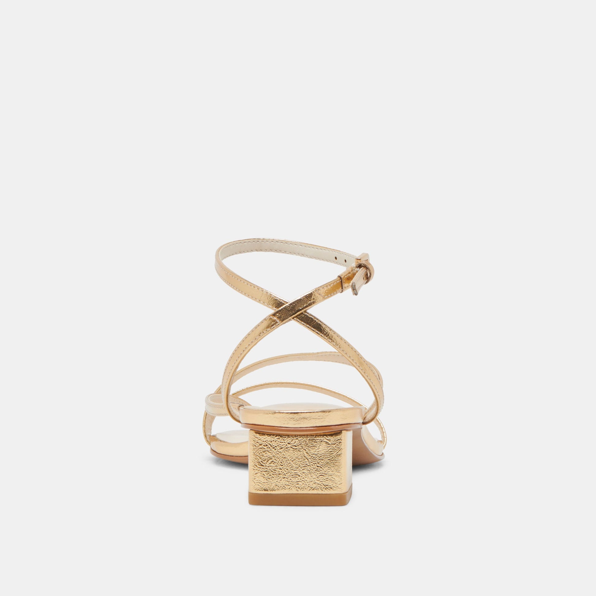 Dolce Vita Karlos Wide Gold Metallic Stella Sandals