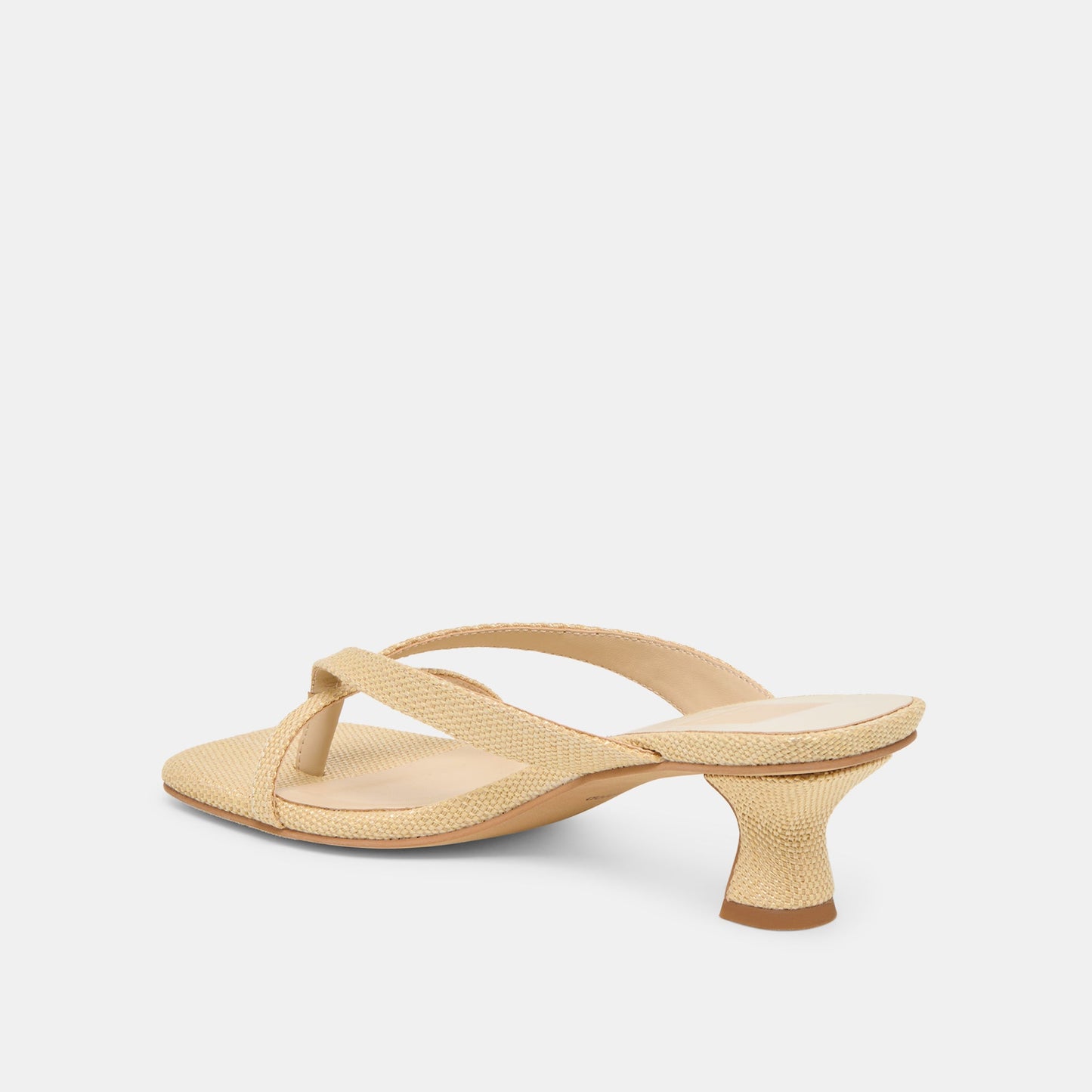 Dolce Vita Brevel Natural Raffia Heels