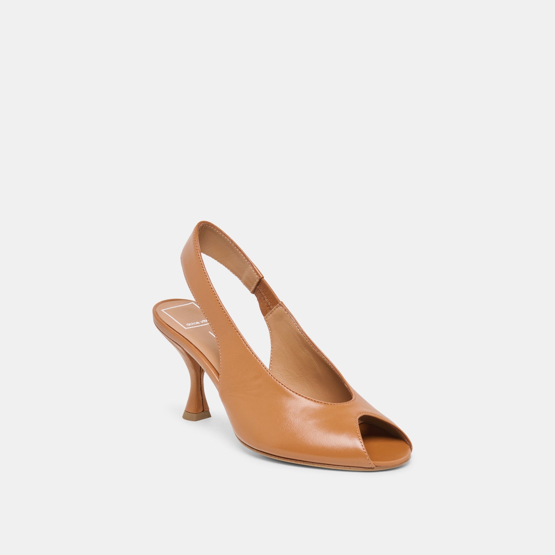 Dolce Vita Madow Tan Leather Heels