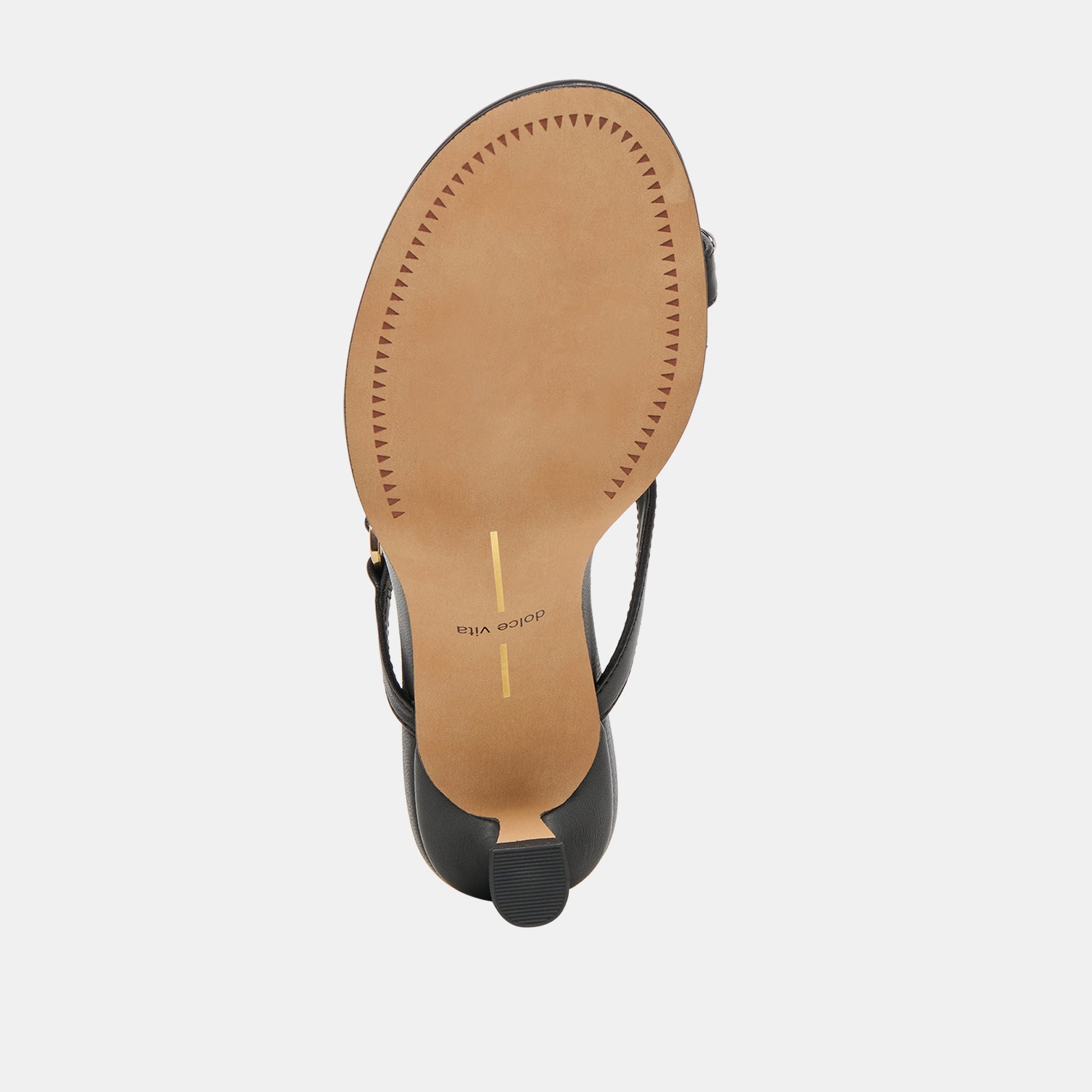 Dolce Vita Derrel Black Leather Heels
