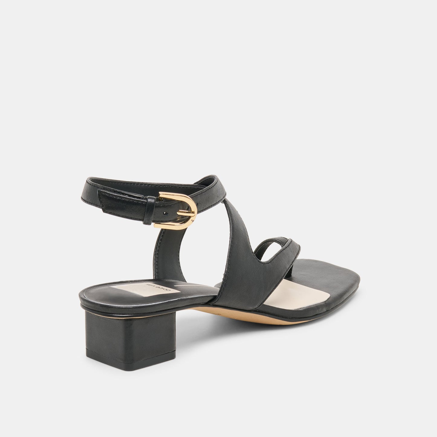 Dolce Vita Kameo Black Leather Heels
