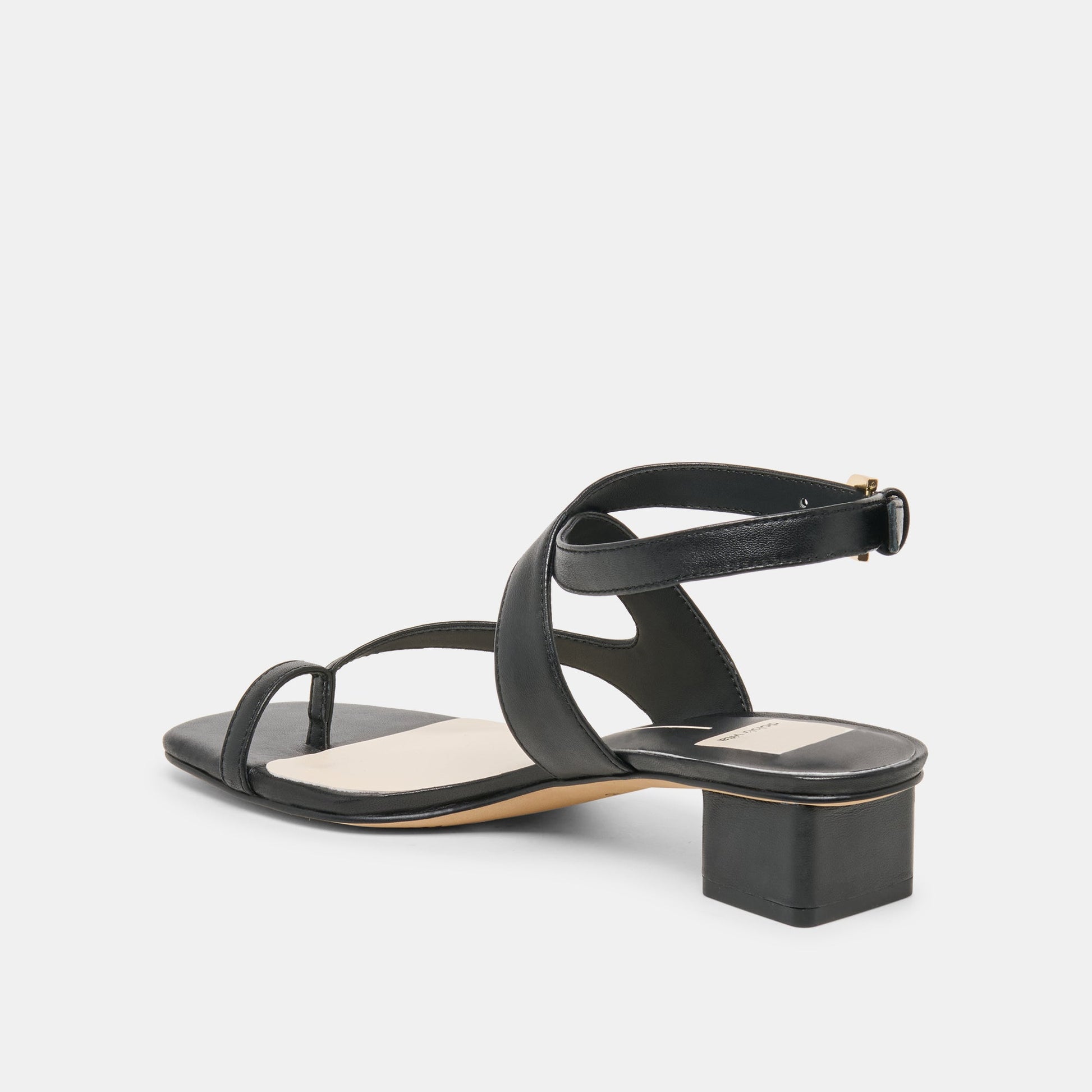 Dolce Vita Kameo Black Leather Heels