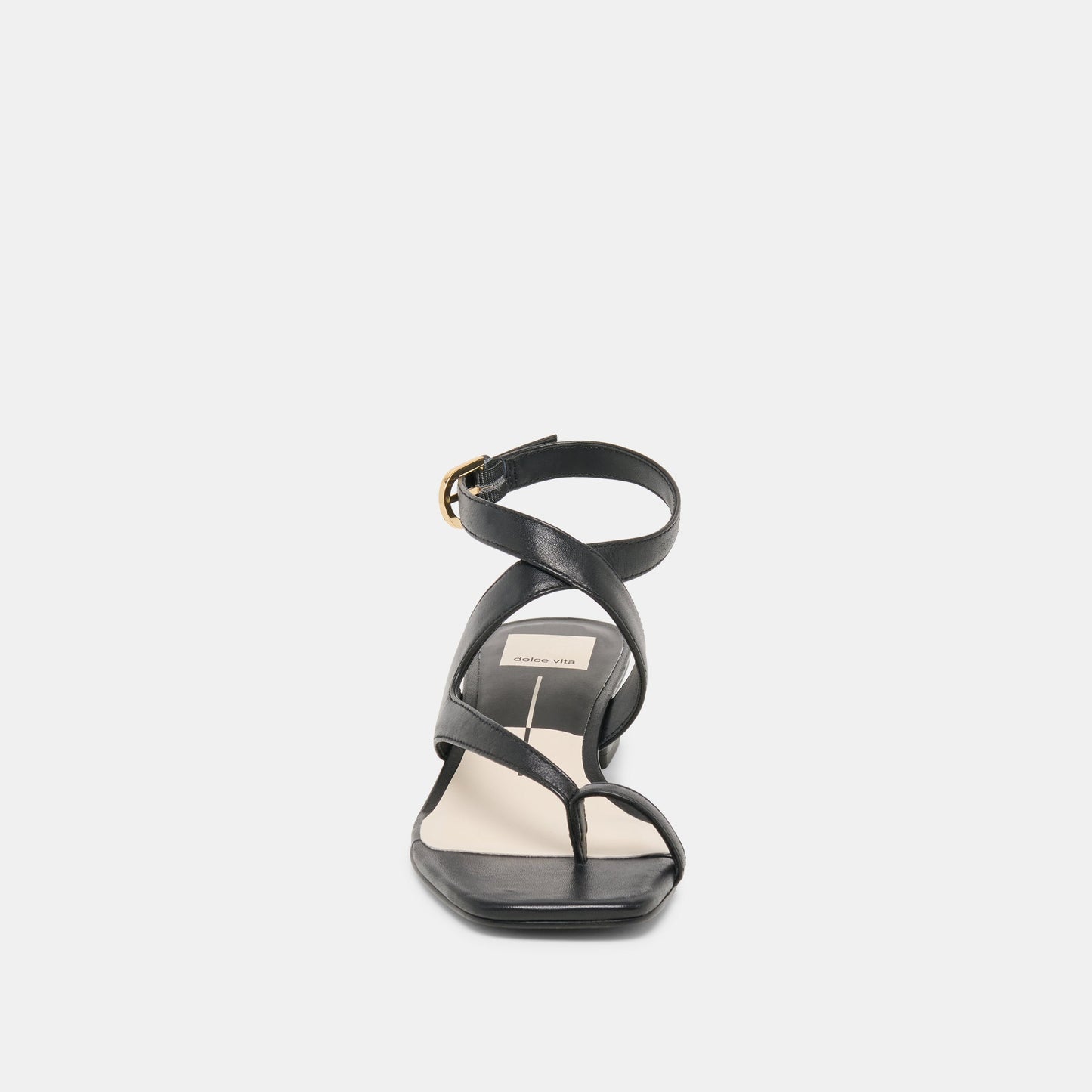 Dolce Vita Kameo Black Leather Heels