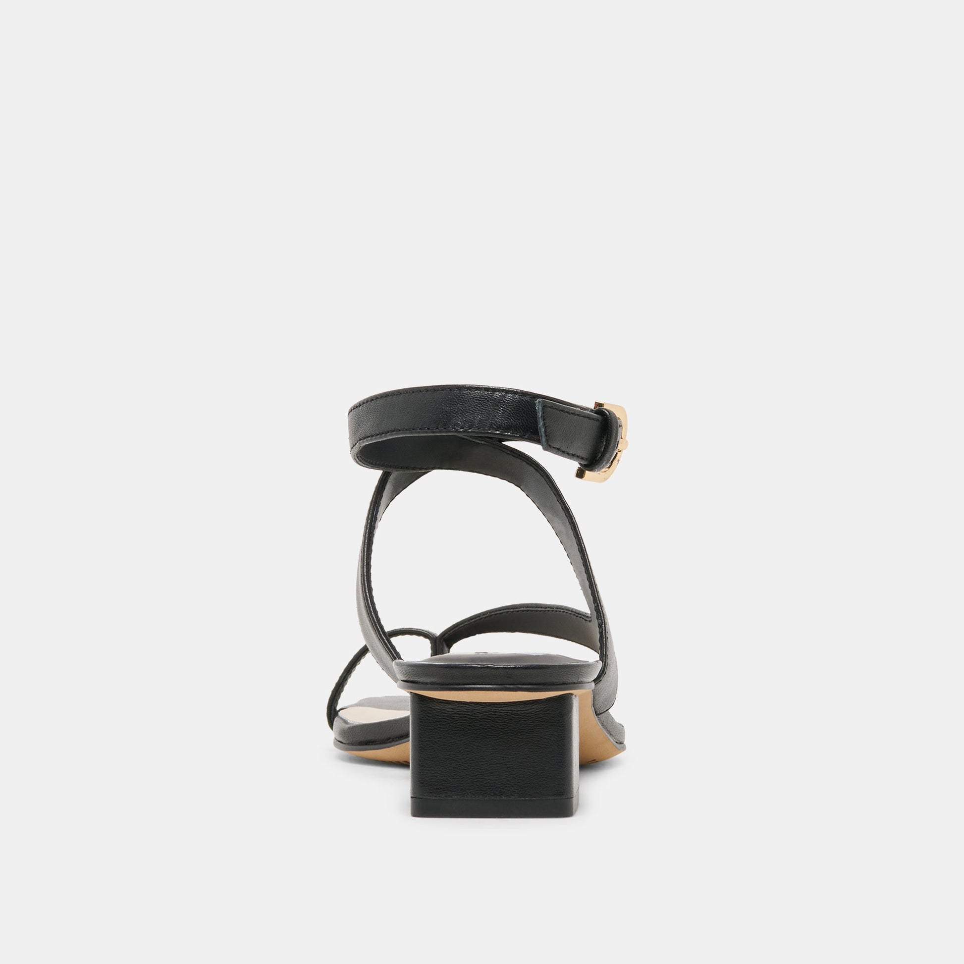 Dolce Vita Kameo Black Leather Heels