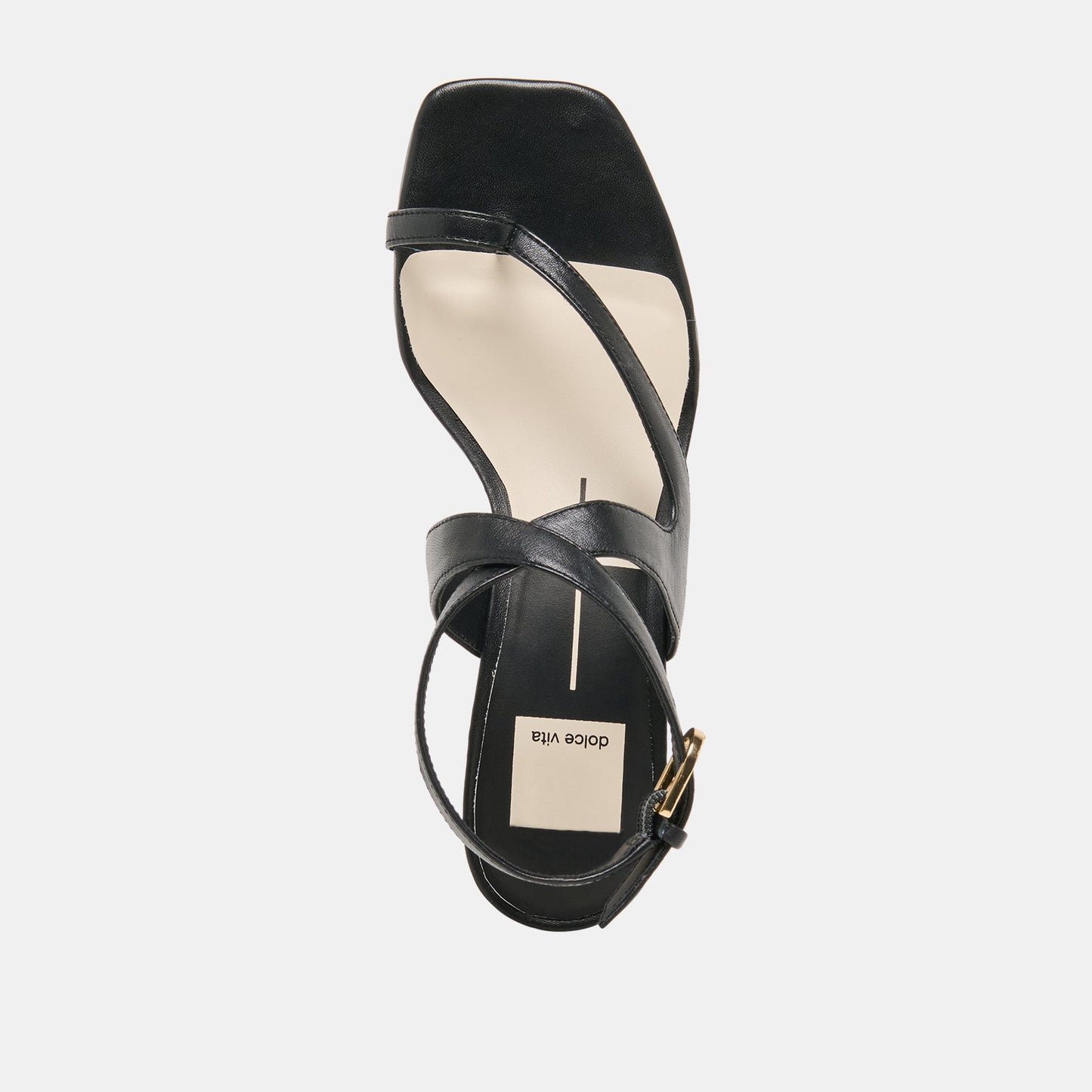 Dolce Vita Kameo Black Leather Heels