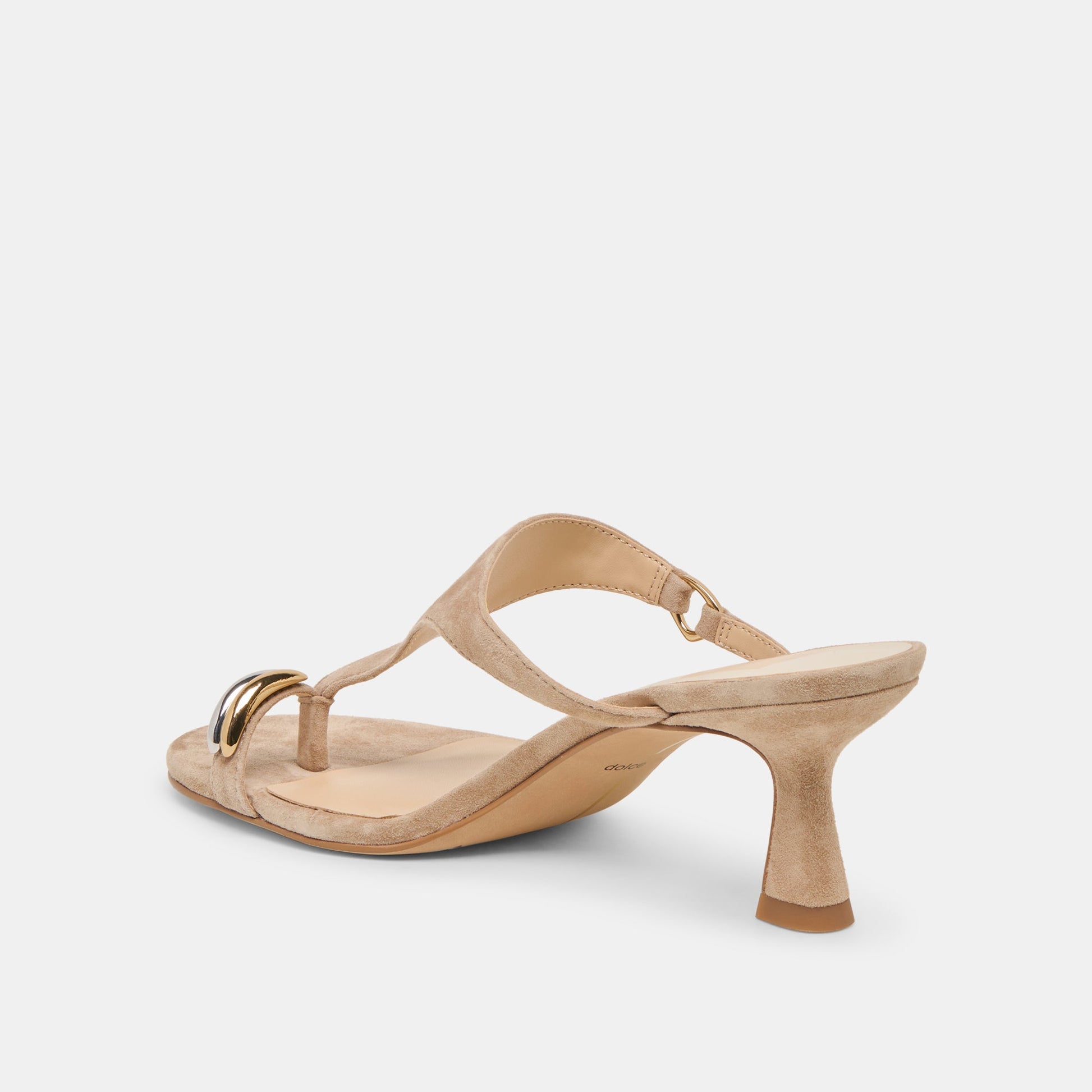 Dolce Vita Derrel Camel Suede Heels